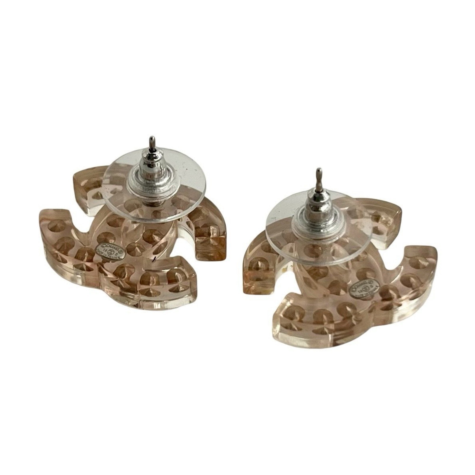CC Logo Earrings Metal