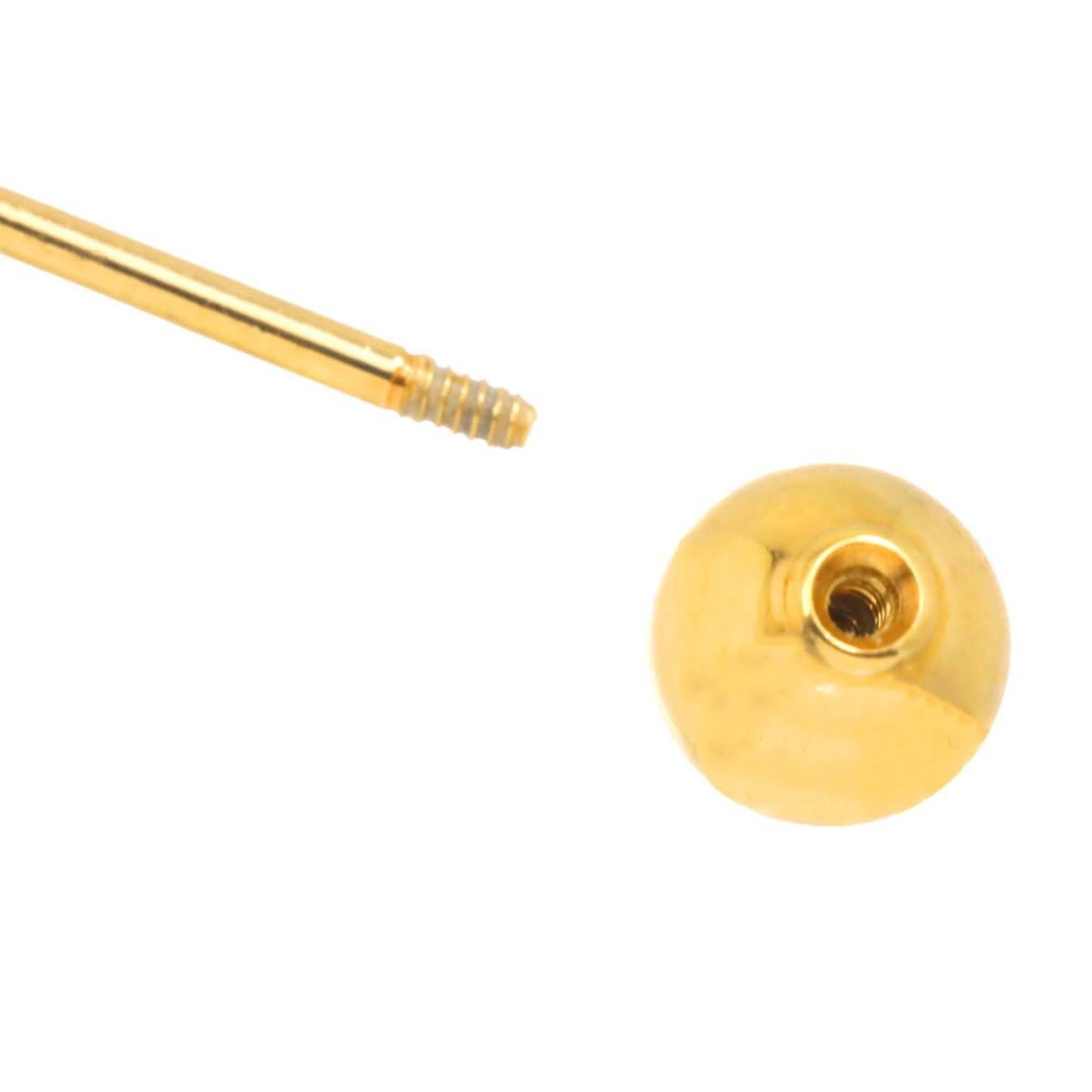 Single Earring 18K Yellow Gold