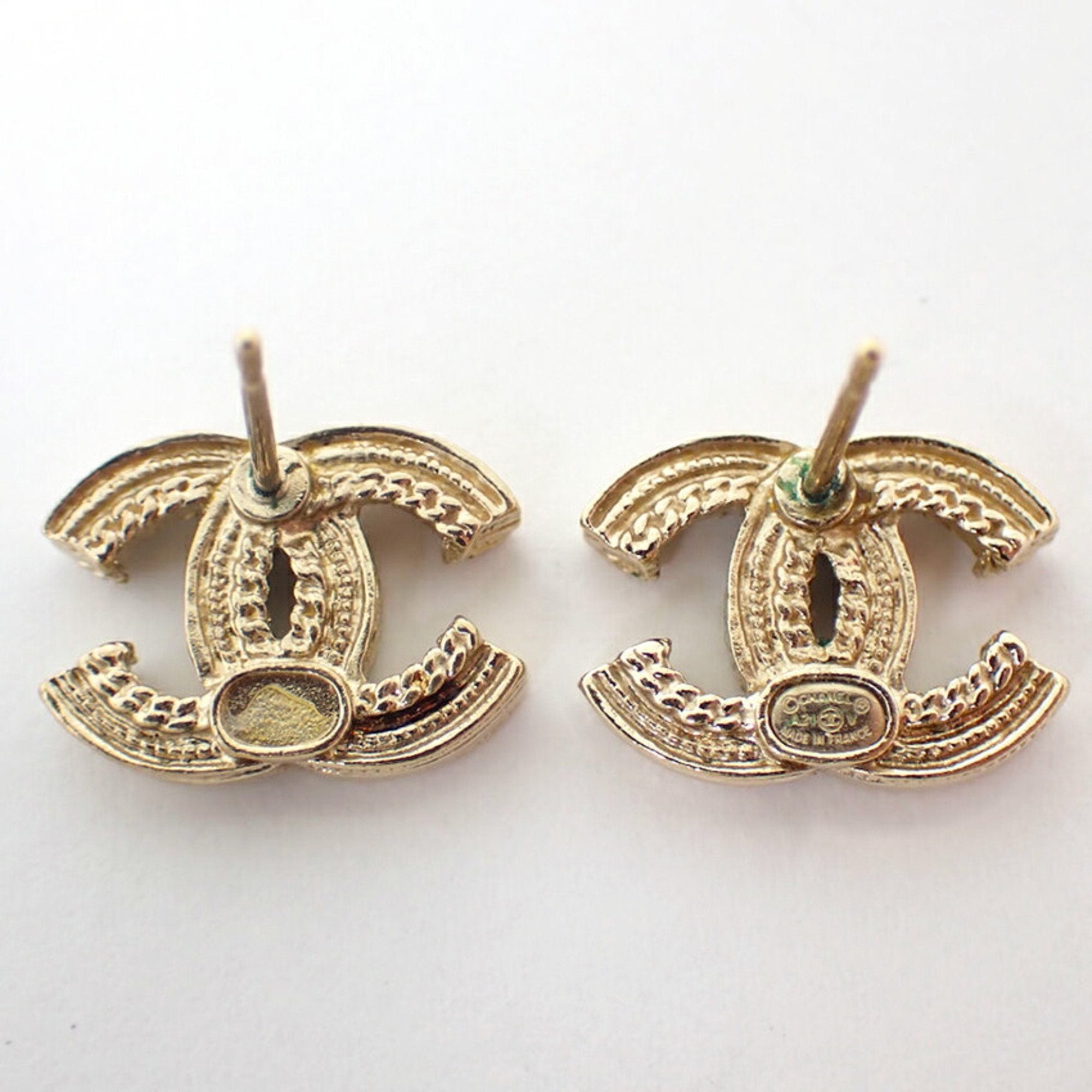 CC Logo Earrings Metal