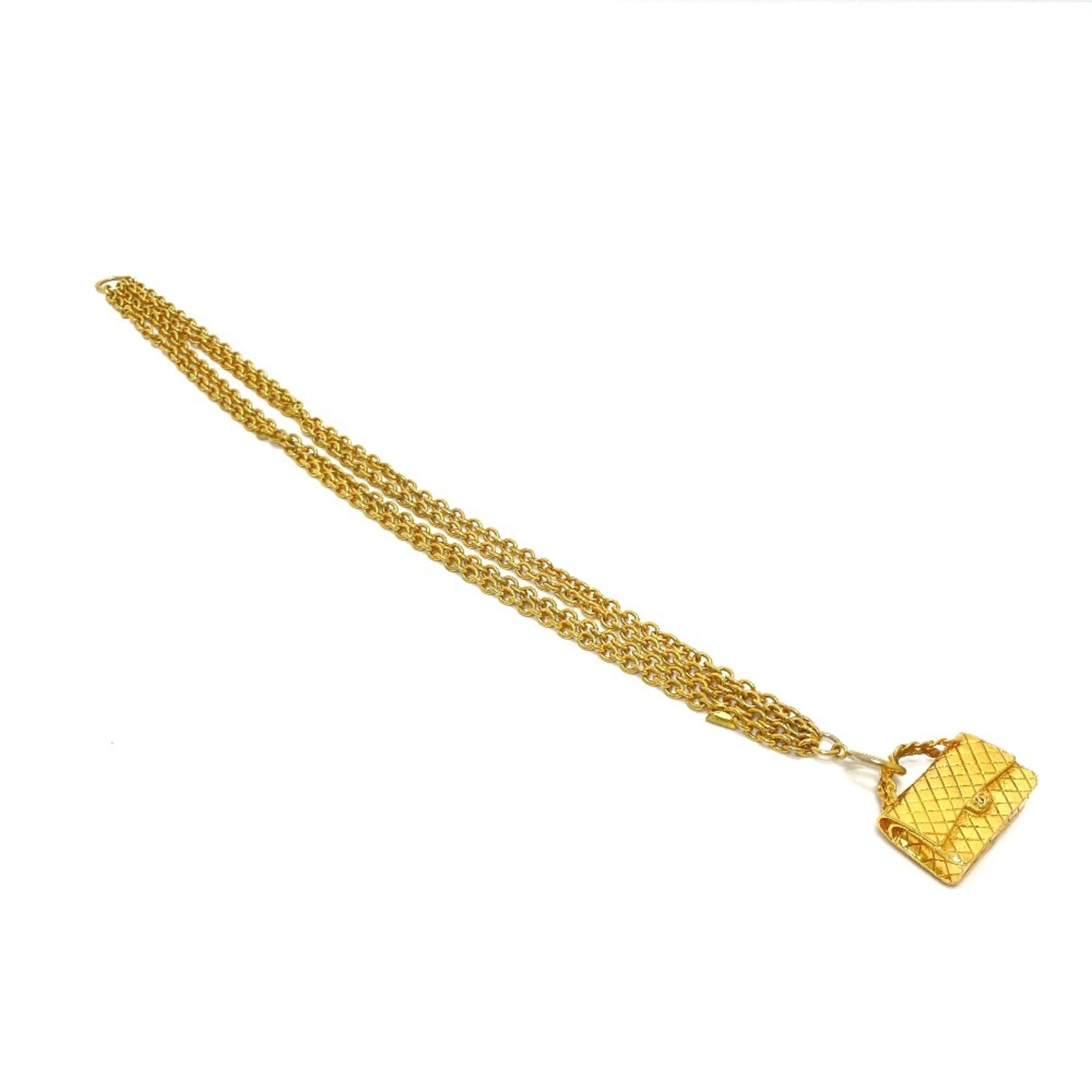 Vintage Pendant Necklace Gold