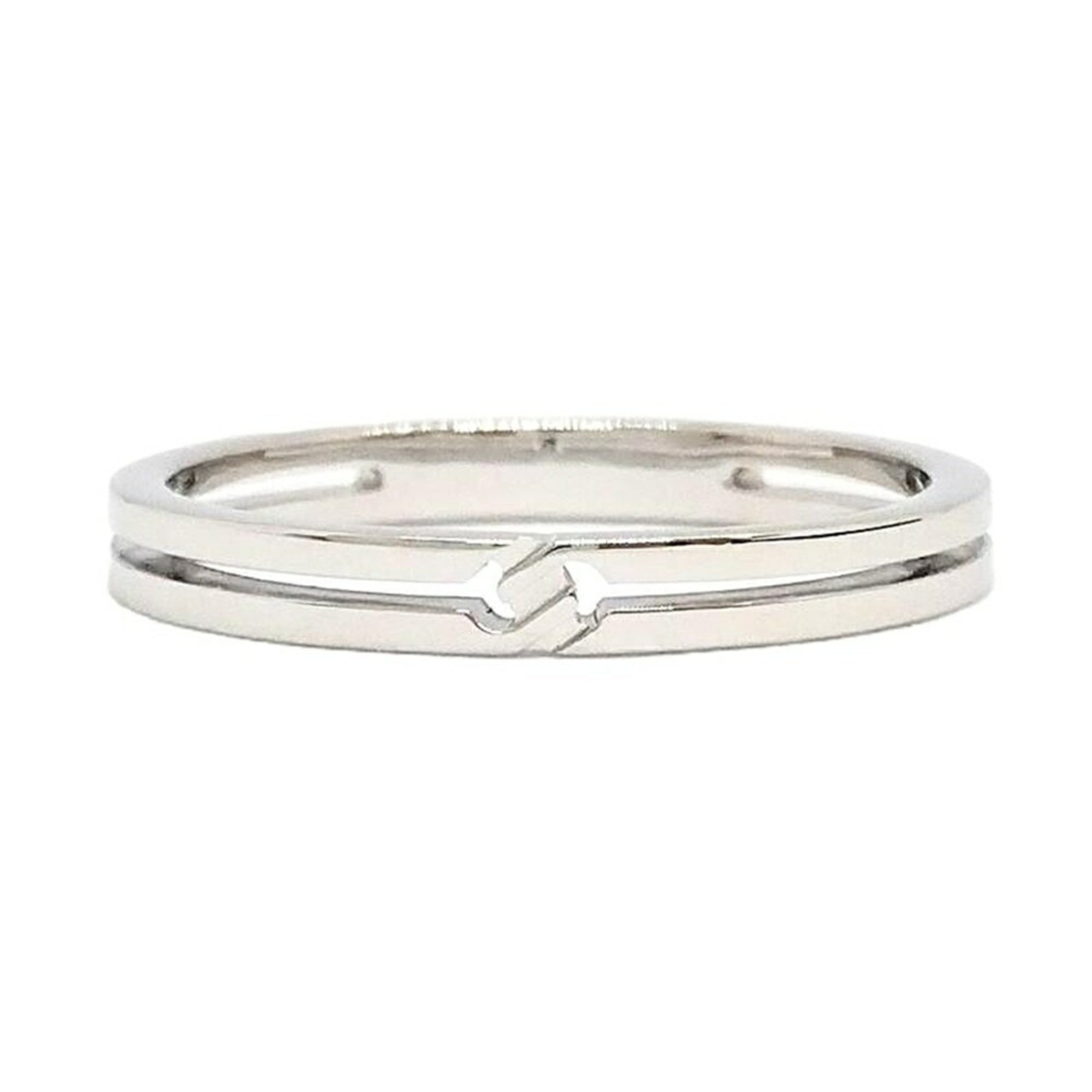 Knot Ring 18K White Gold