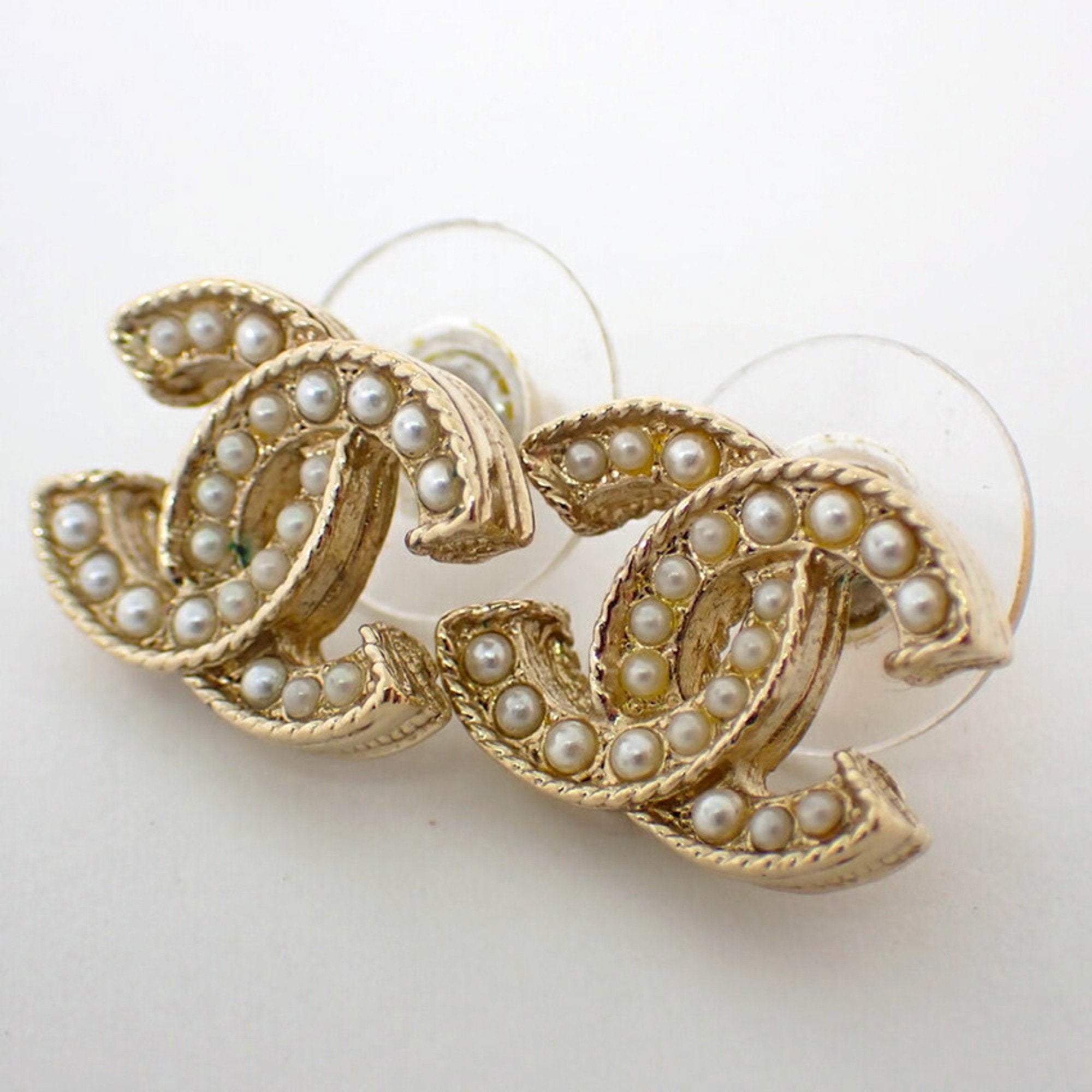 CC Logo Earrings Metal