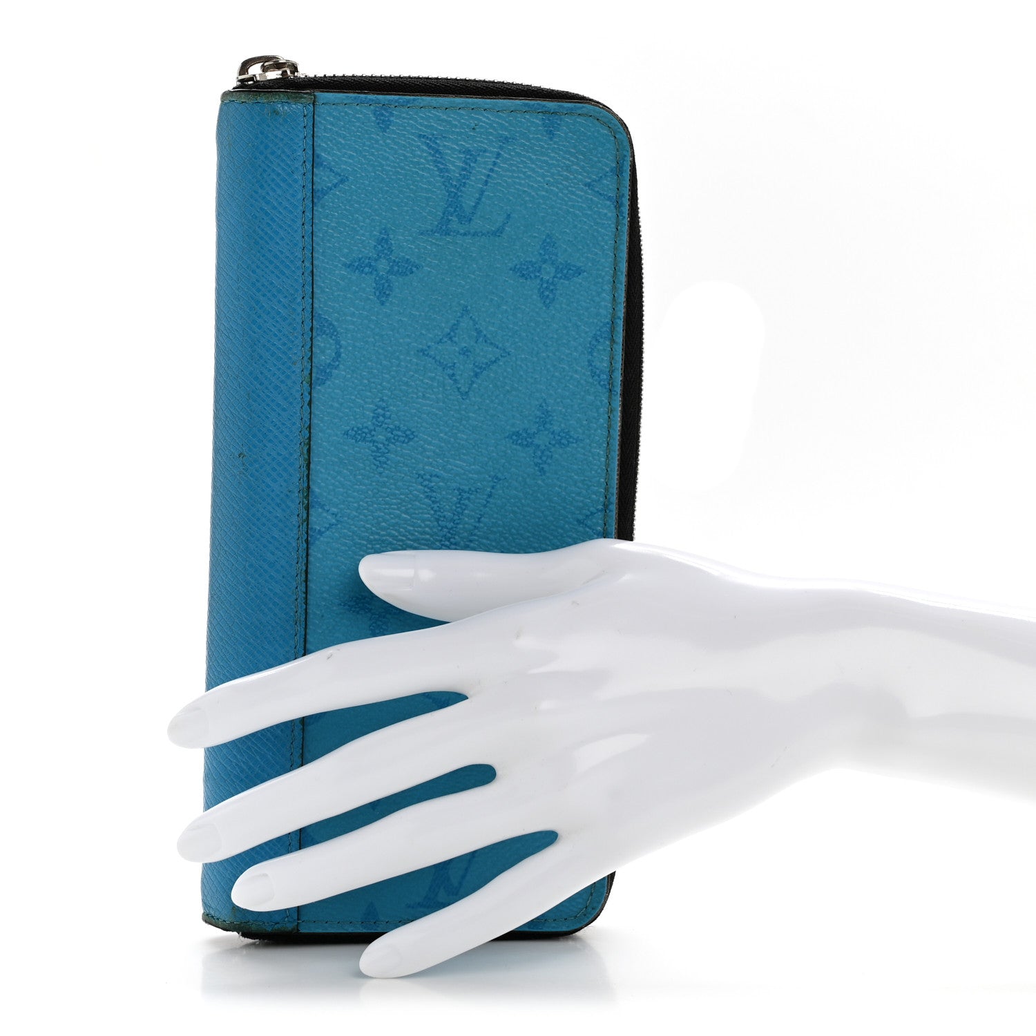 Taigarama Vertical Zippy Wallet Blue Lagoon
