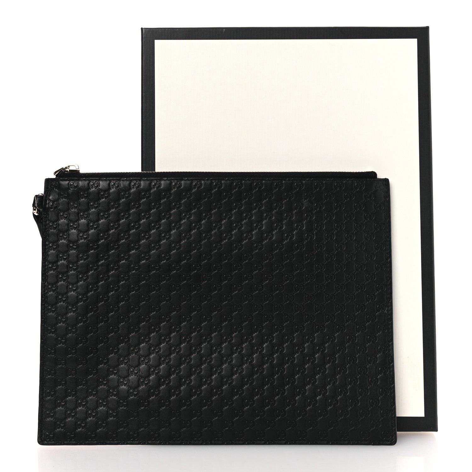 Microguccissima Clutch Black