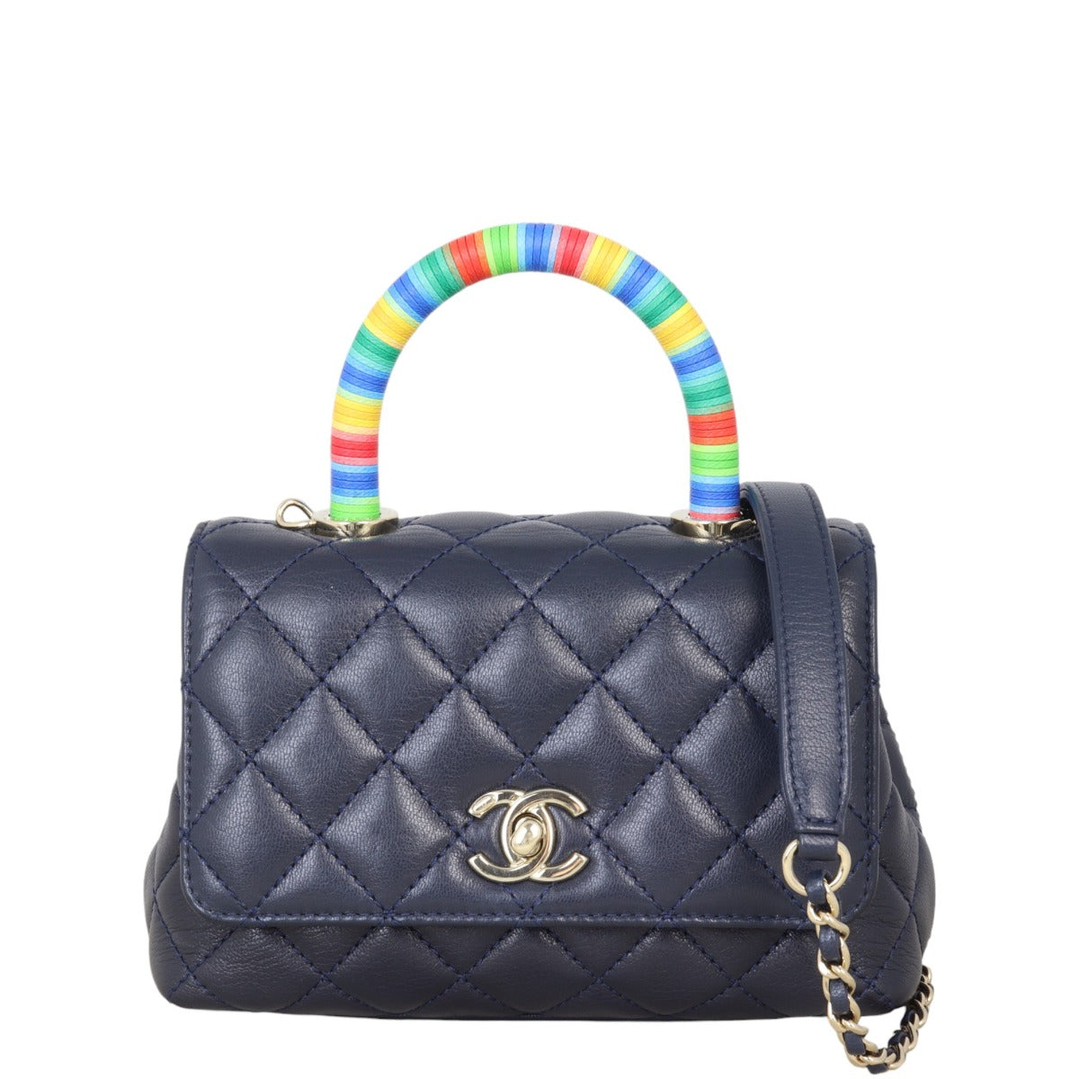 Chanel Coco Top Handle Extra Mini Bag