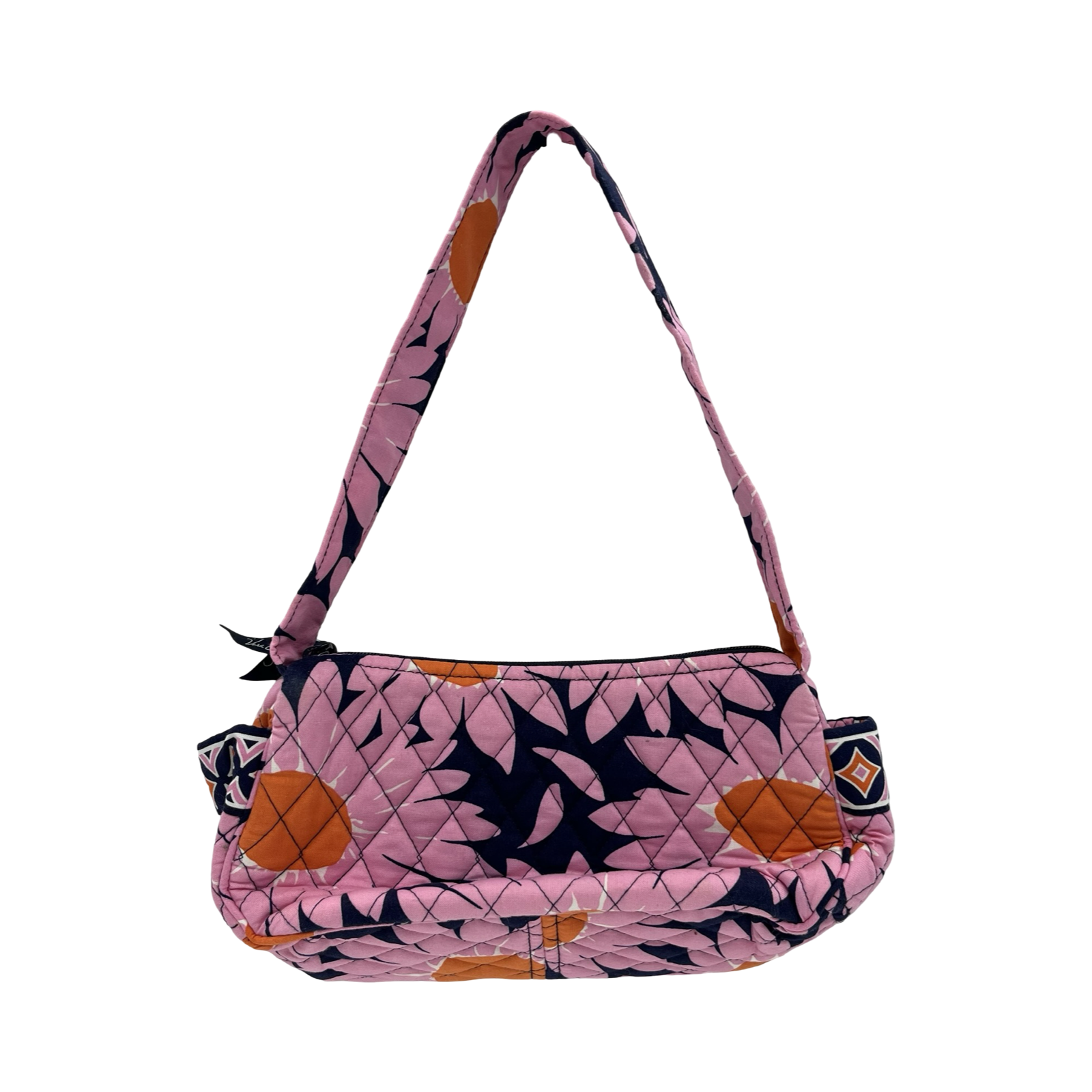 Handbag By Vera Bradley In Blue & Pink, Size:Small