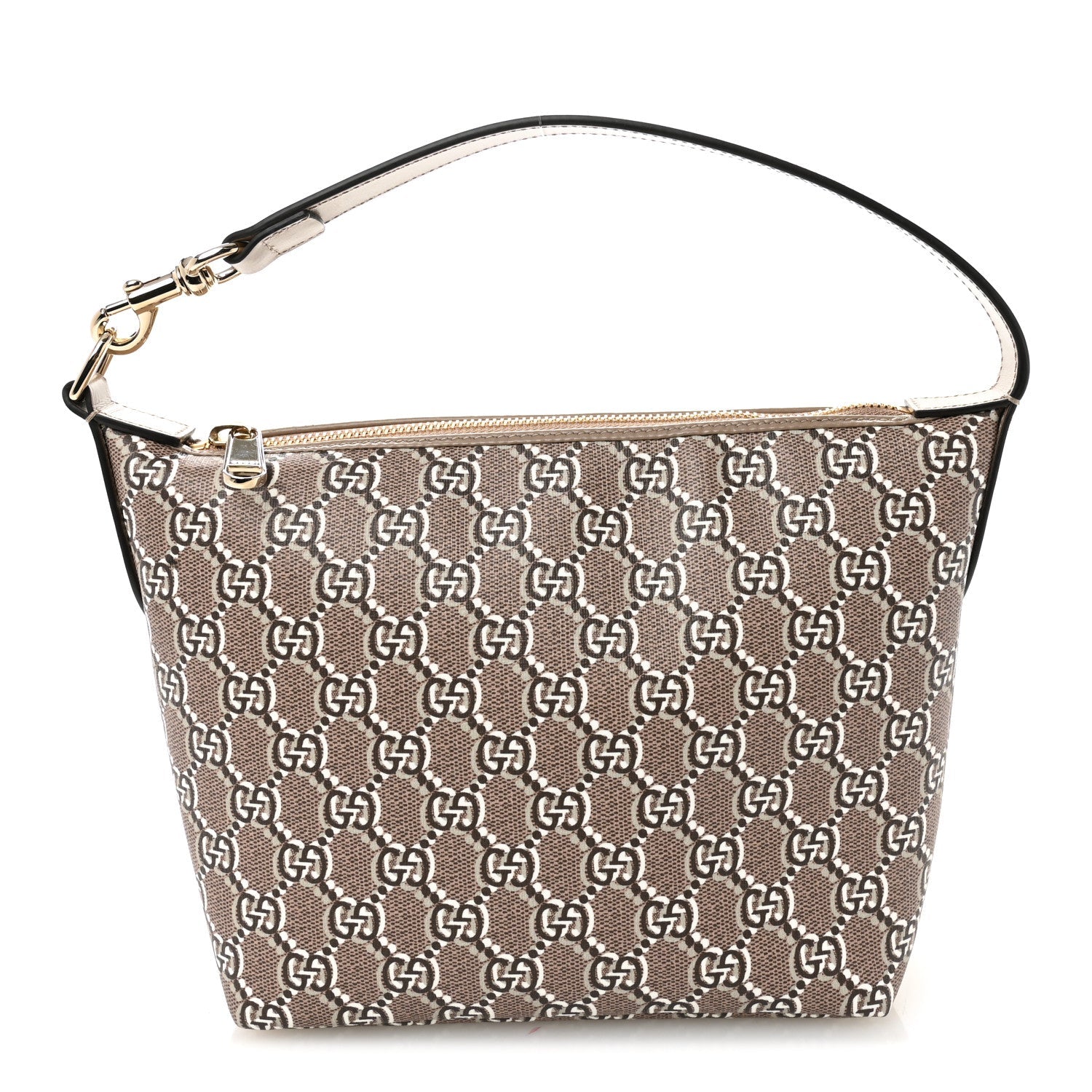 GG Shadow Monogram Super Mini Ophidia Shoulder Bag Taupe