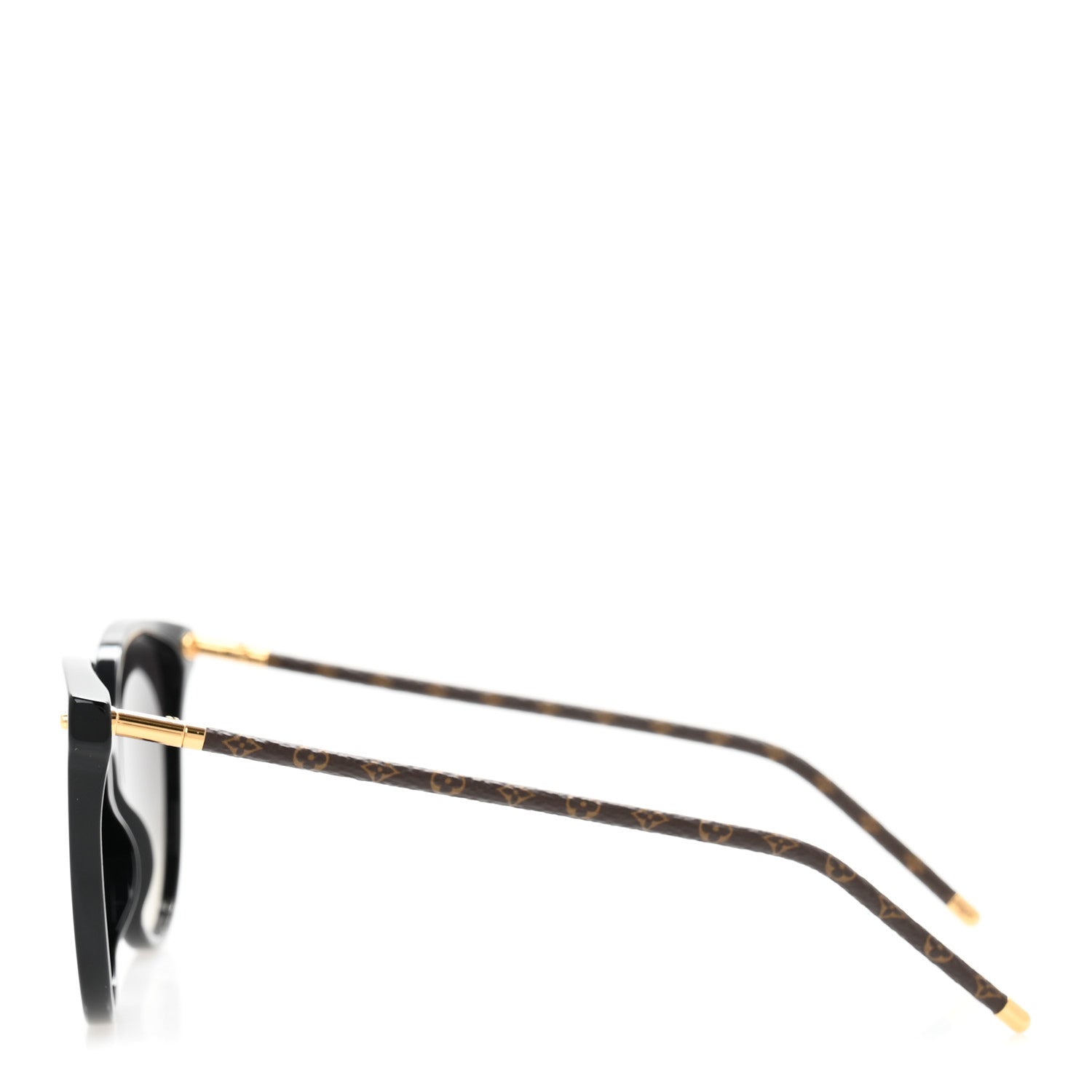 Monogram Acetate LV First Round Sunglasses Z1710W Black