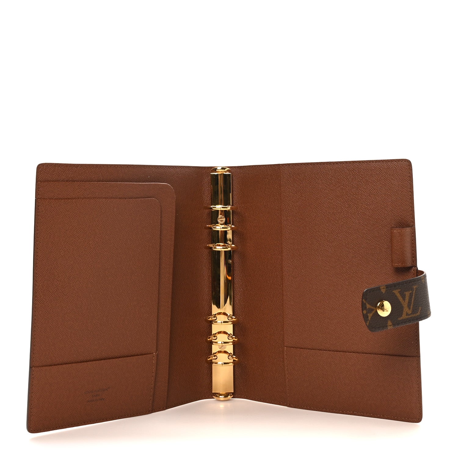 Monogram Large Ring Agenda Cover