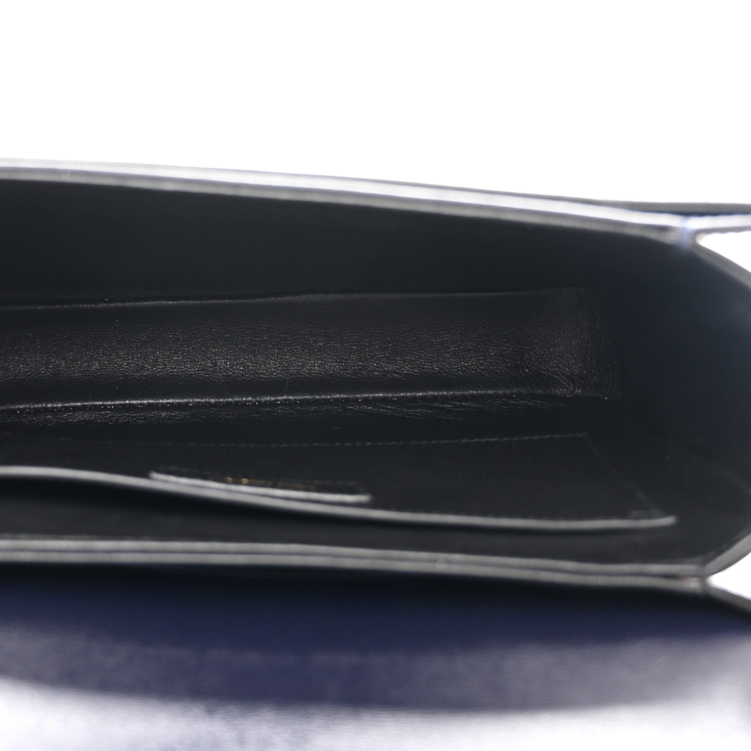 Calfskin Medium Le 61 Shoulder Bag Navy