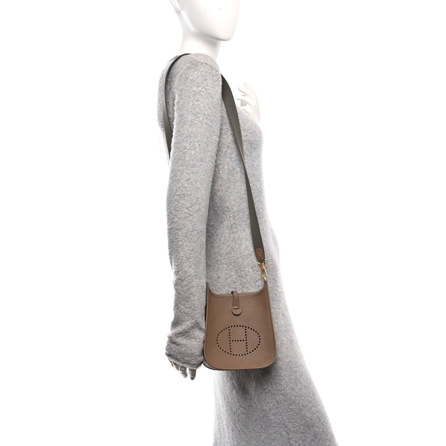 Taurillon Clemence Amazone Evelyne TPM Beige De Weimar Gris Etain