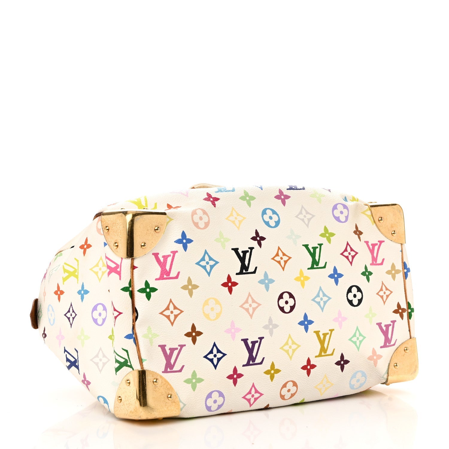 Monogram Multicolor Speedy 30 White
