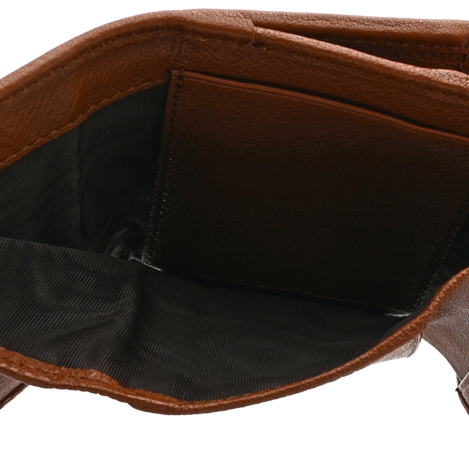 Wonka Grain Calfskin Diana Tri-Fold Wallet Cuir