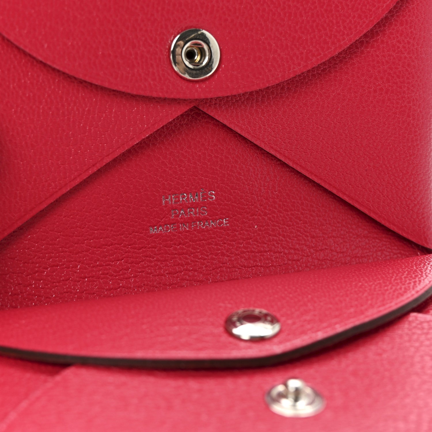 Chevre Chamkila Calvi Duo Card Case Rose Extreme