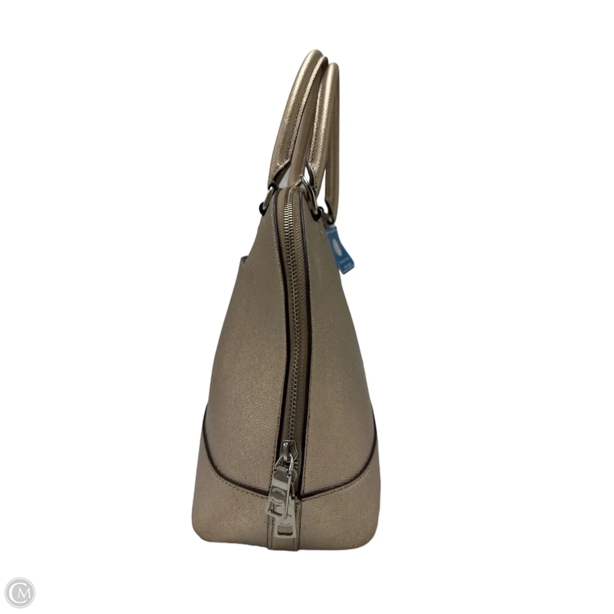 Handbag Designer By Coach Gold