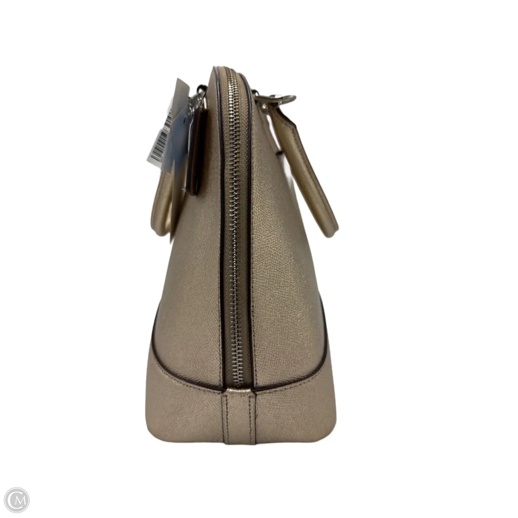 Handbag Designer By Coach Gold