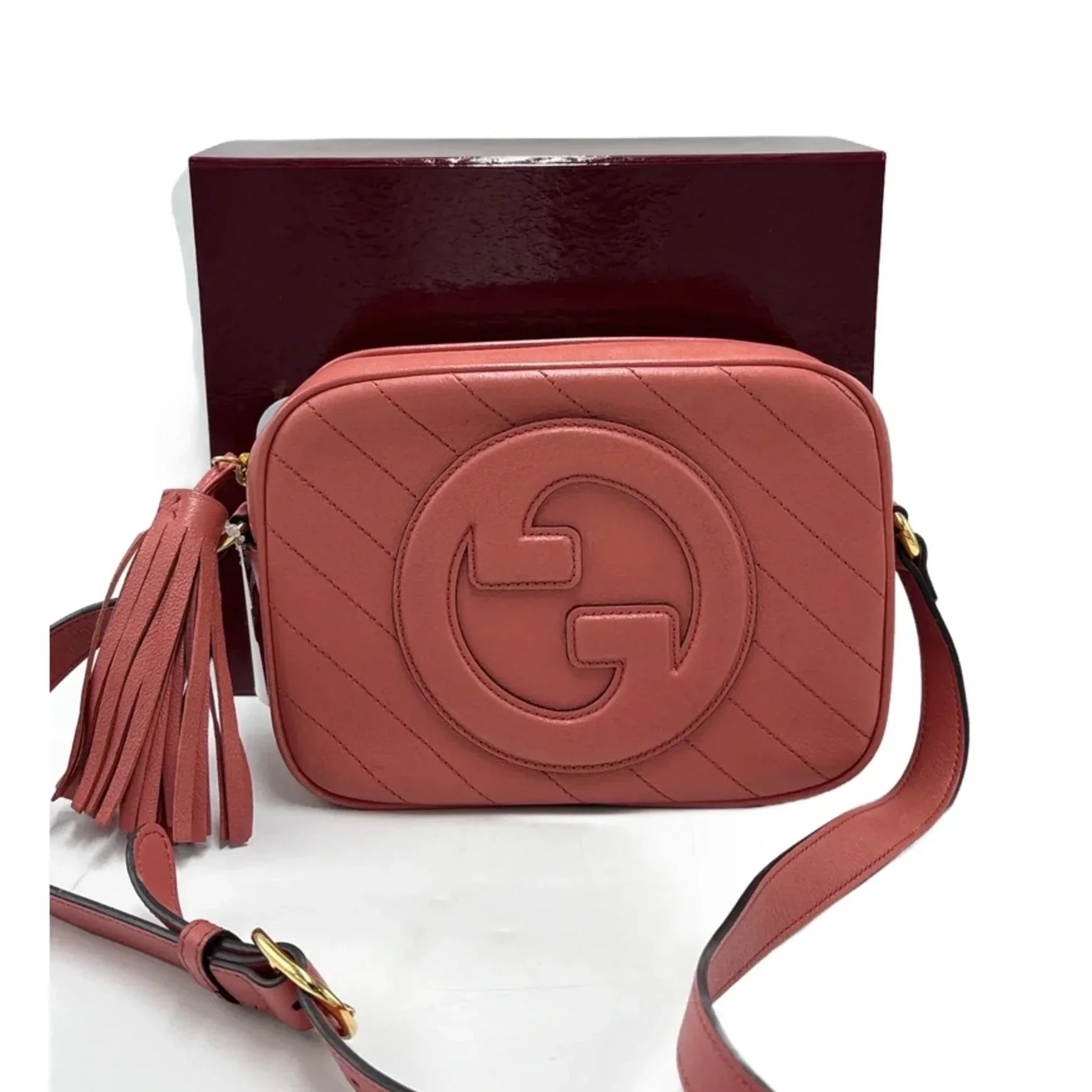 Gucci Blondie Luxury Handbag with Original Box