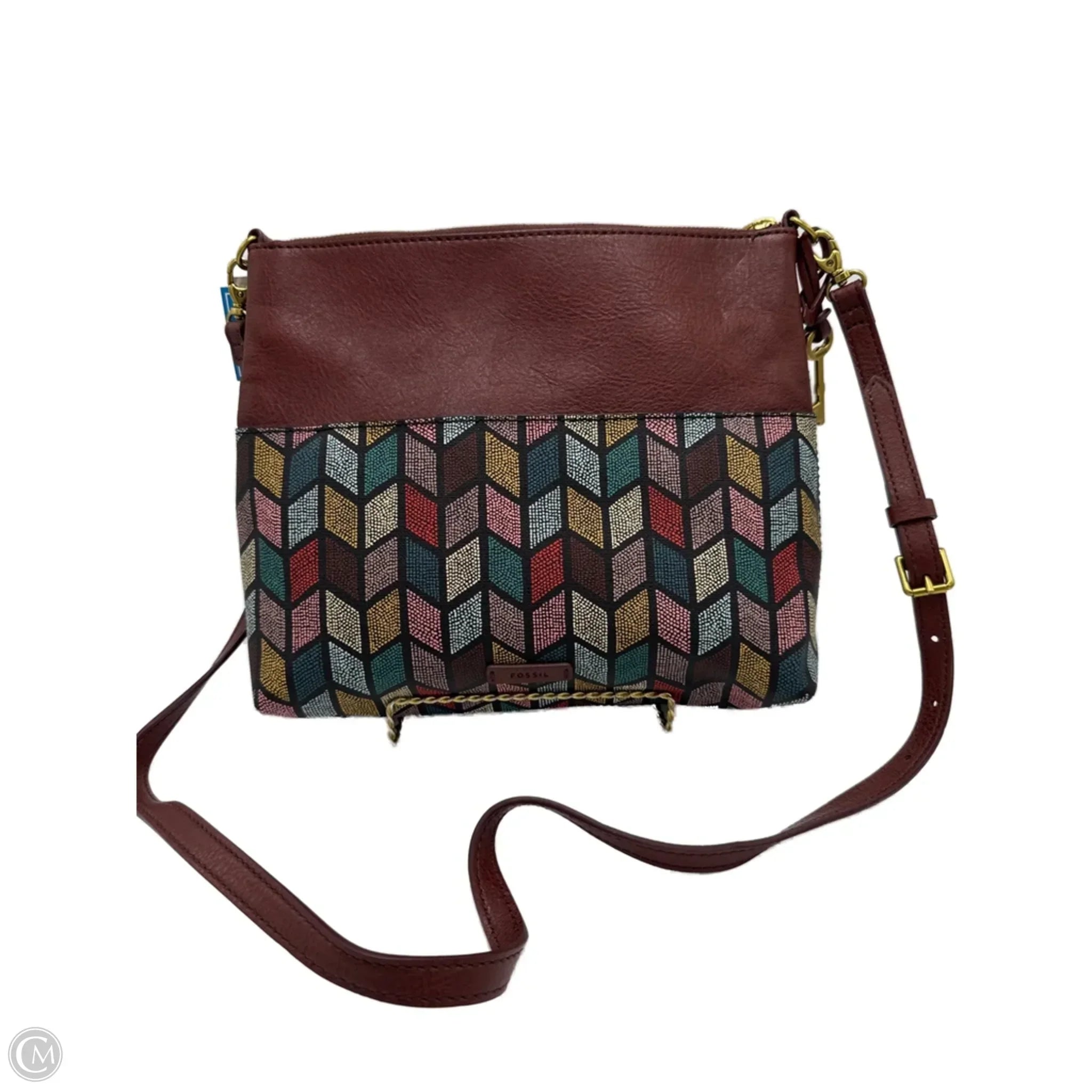 Crossbody Designer By Fossil