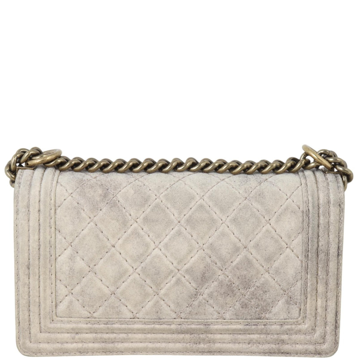 Chanel Boy Old Medium Distressed Suede