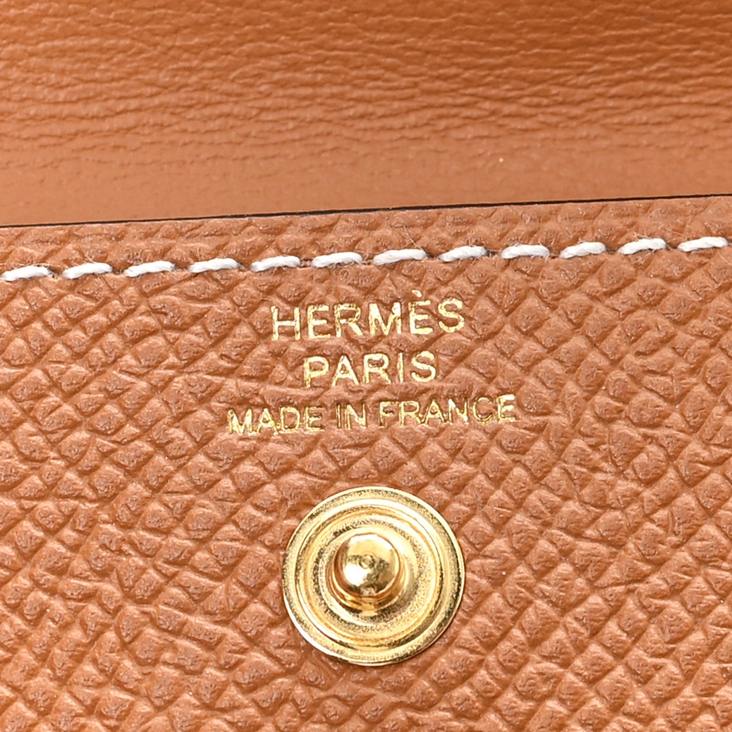 Epsom Kelly Pocket Belt Gold