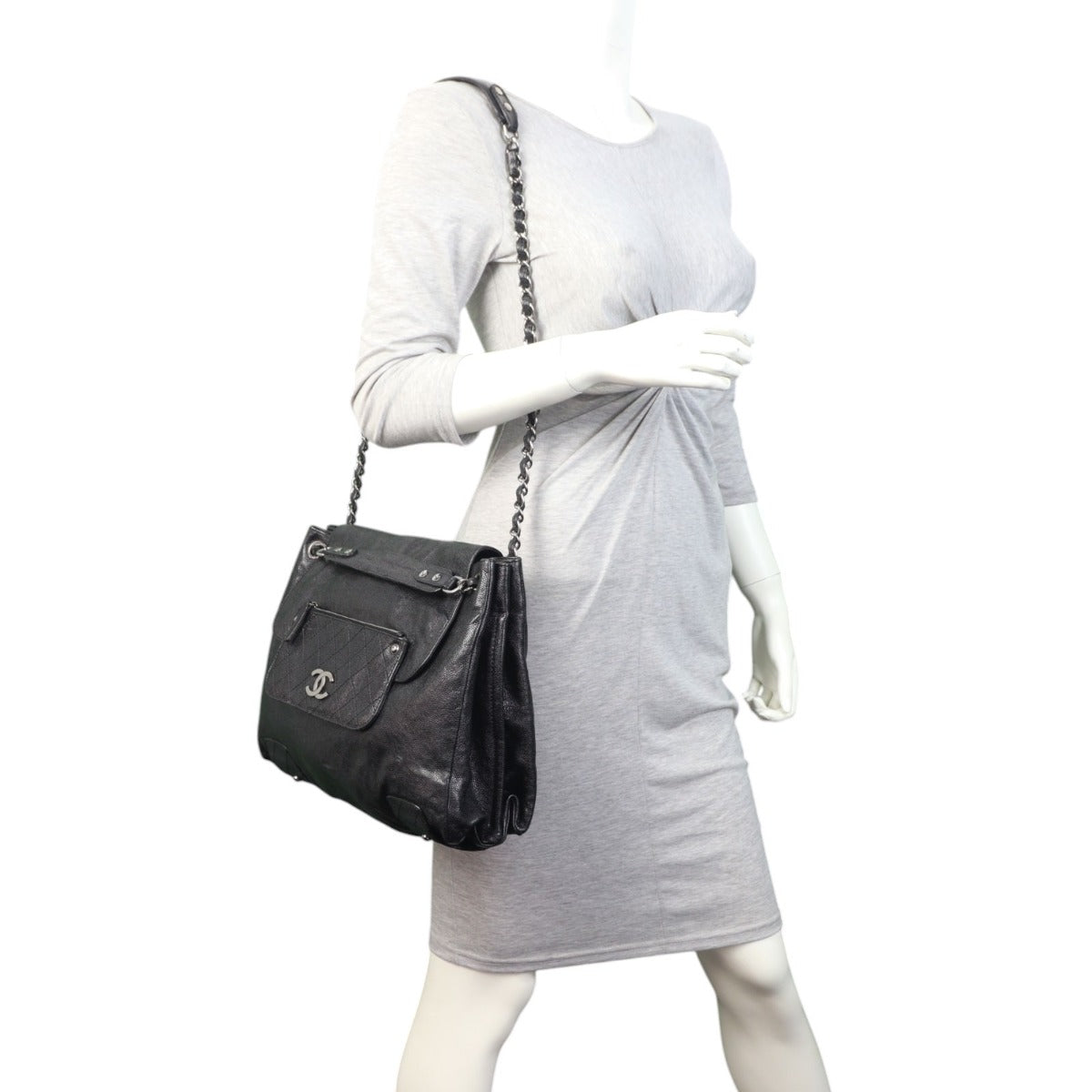 Chanel Pocket in the City Flap Tote