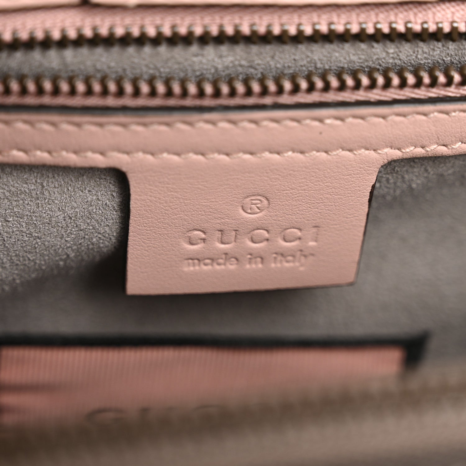 Calfskin Matelasse GucciGhost Small GG Marmont Tote Perfect Pink Rosa Ivory