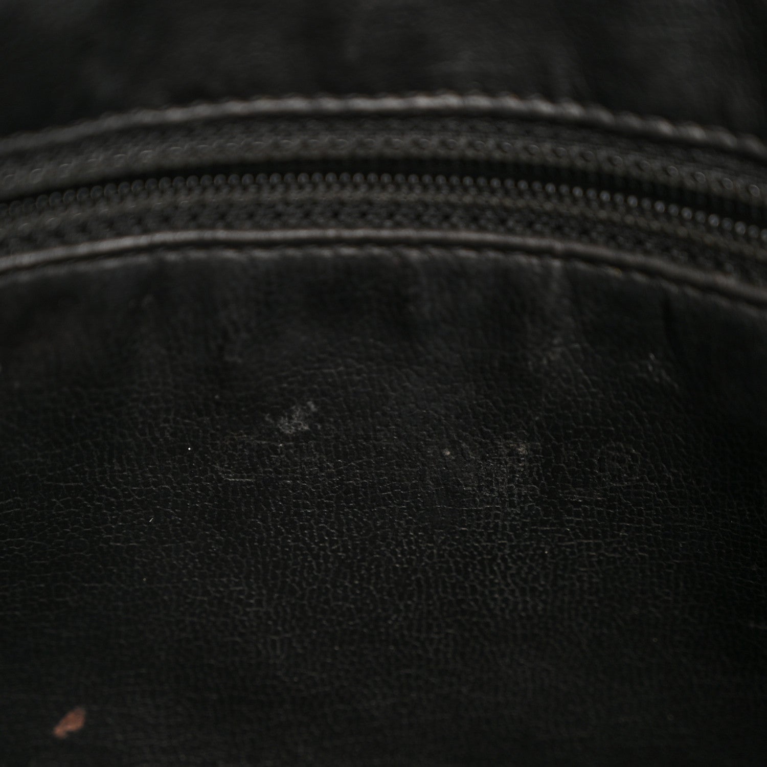 Lambskin Flap Shoulder Bag Black