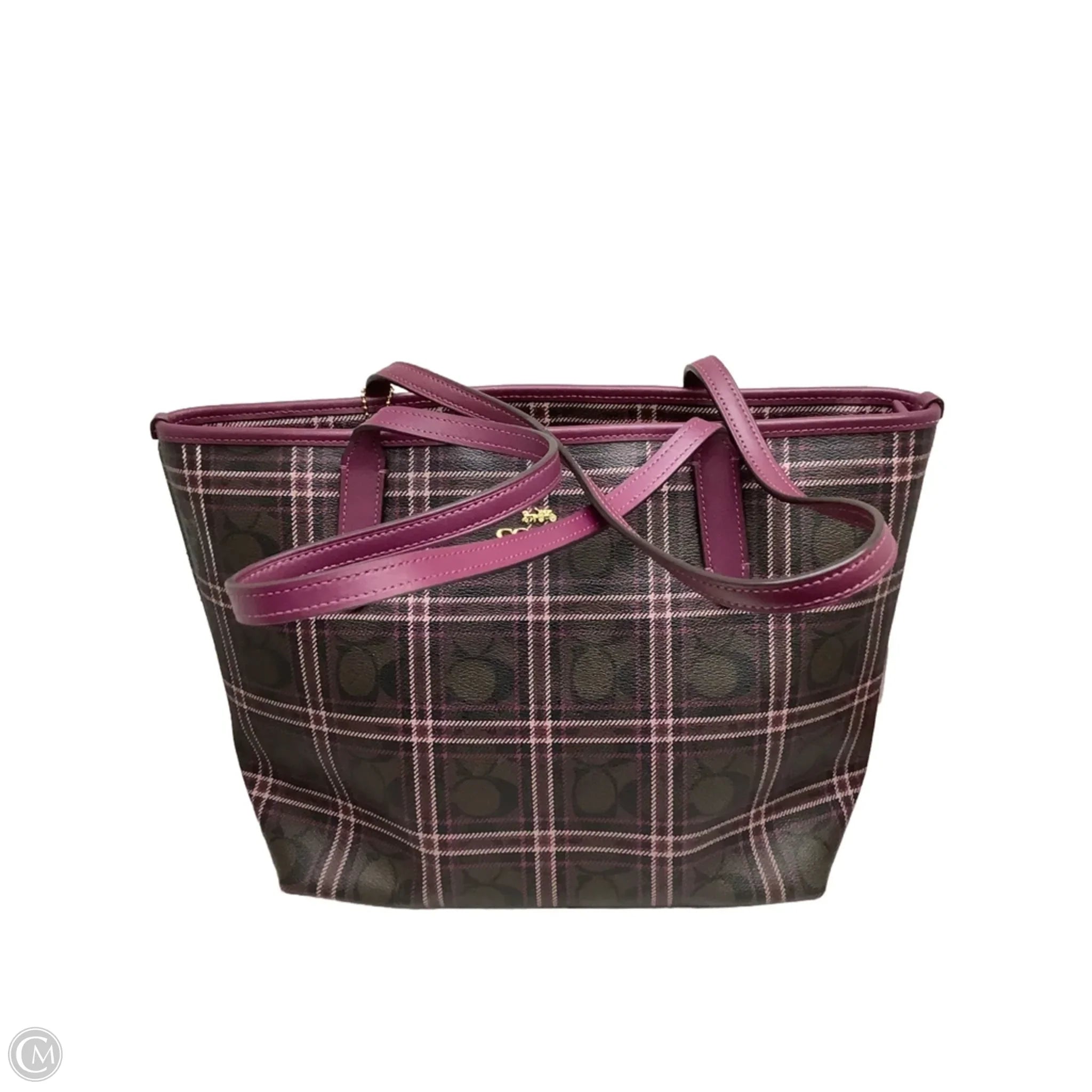 Tote Designer By Coach, Size: Large
