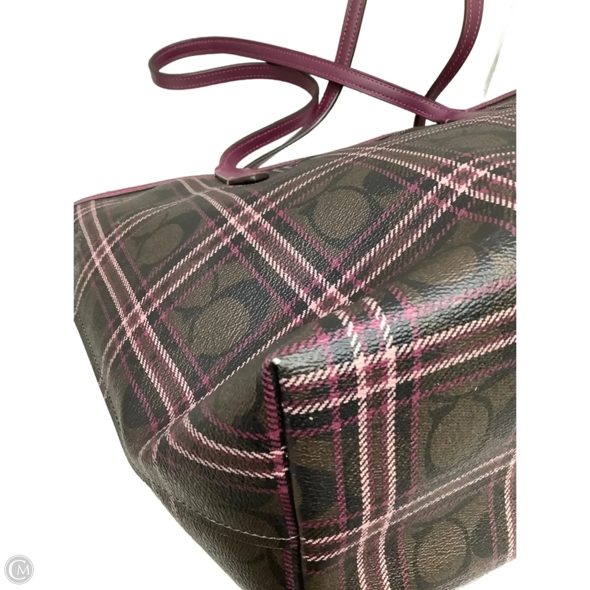 Tote Designer By Coach, Size: Large