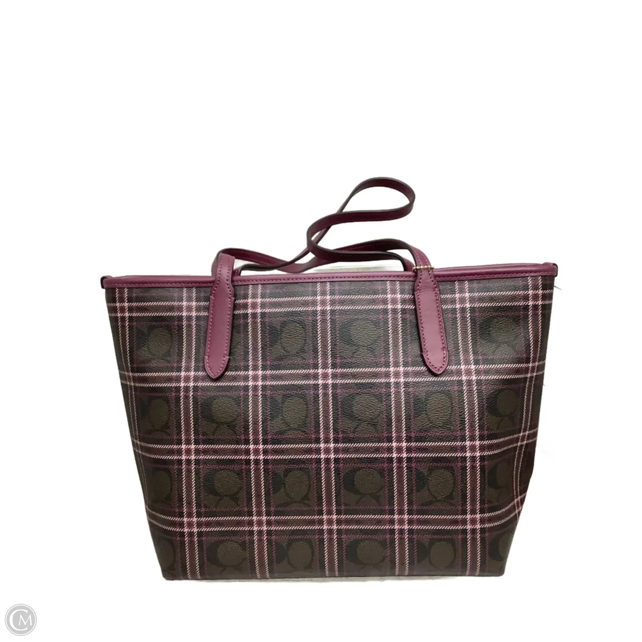 Tote Designer By Coach, Size: Large