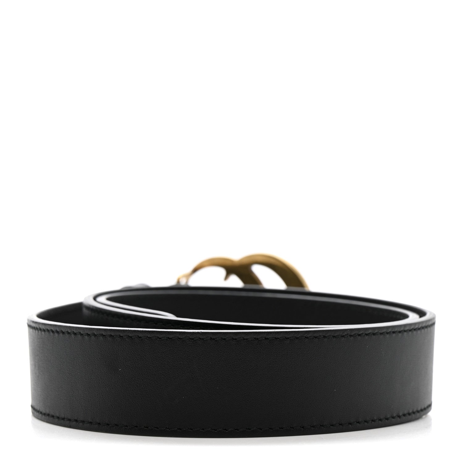 Calfskin Double G 30mm Belt 75 30 Black