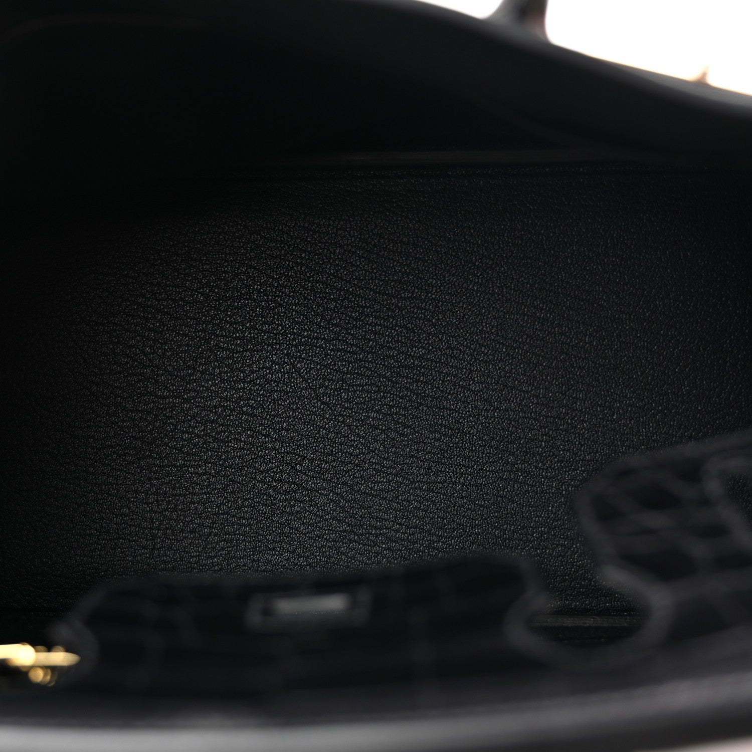 Togo Matte Alligator Birkin Touch 30 Black