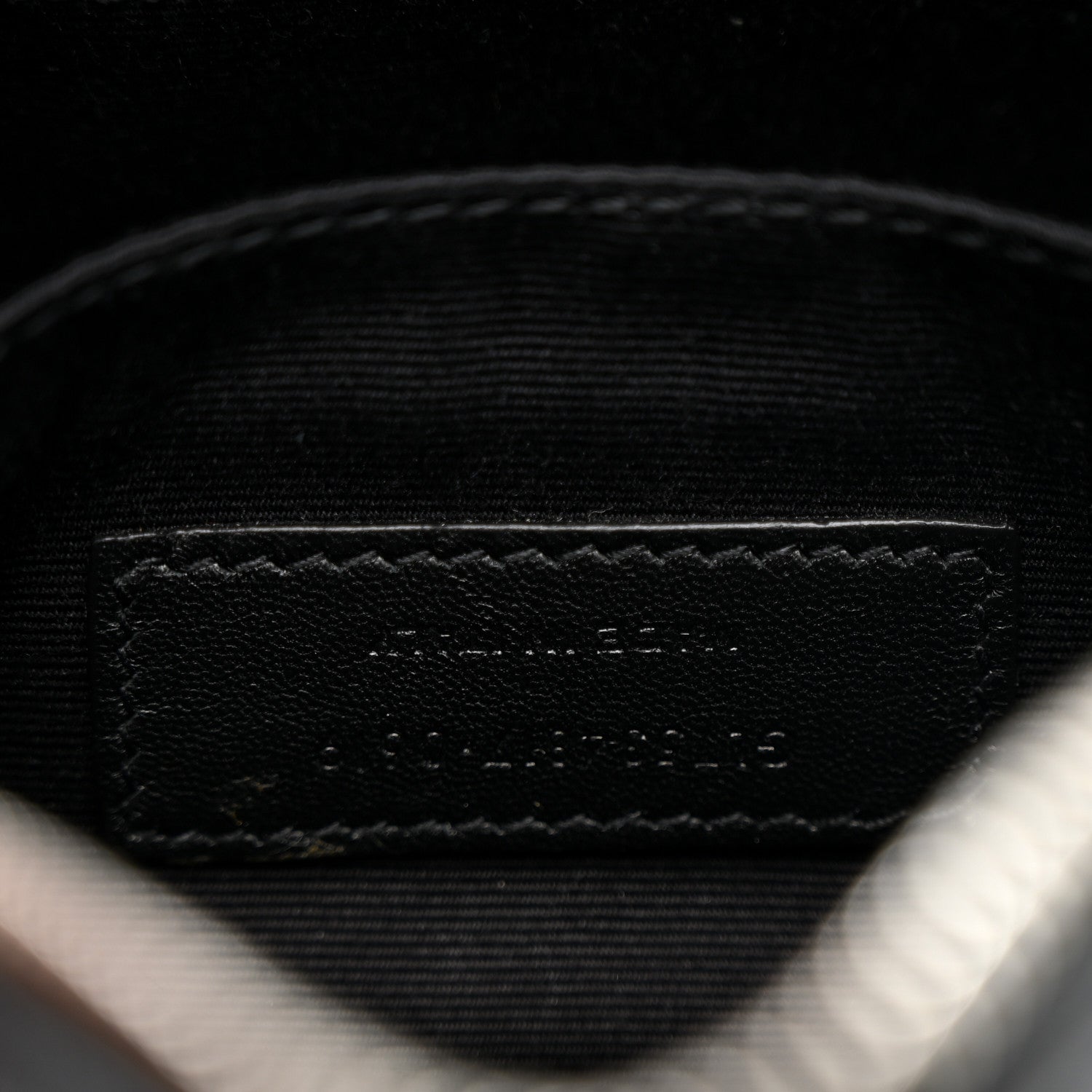 Calfskin Matelasse Monogram Lou Belt Bag Black