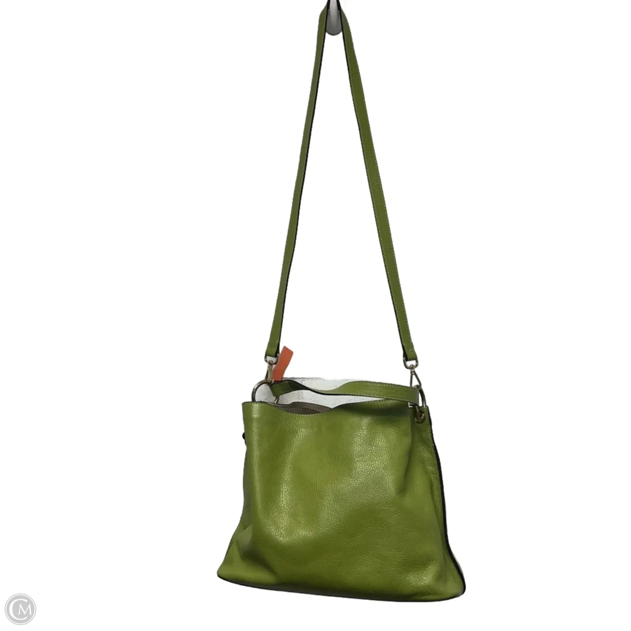 Handbag Leather By vittoria napoli, Size: Medium