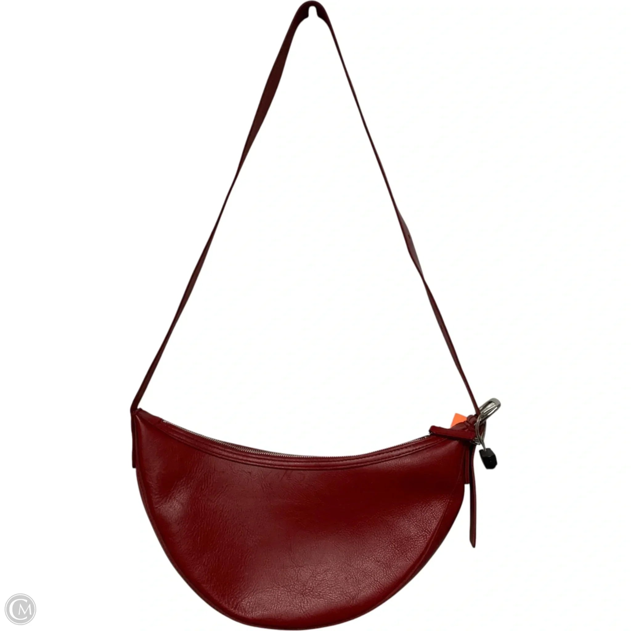 Crossbody Leather By Madewell, Size: Medium