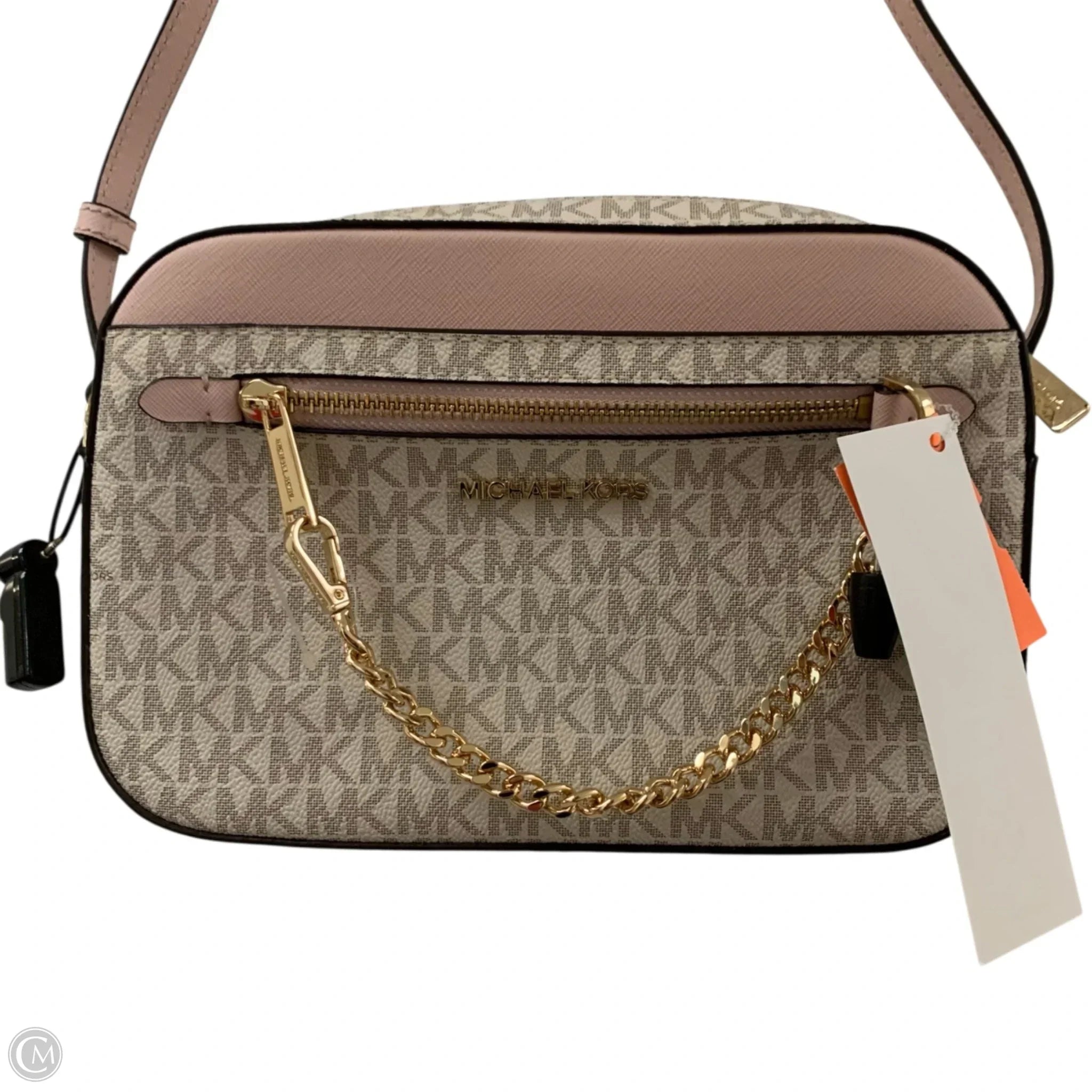 Crossbody Designer By Michael Kors, Size: Medium