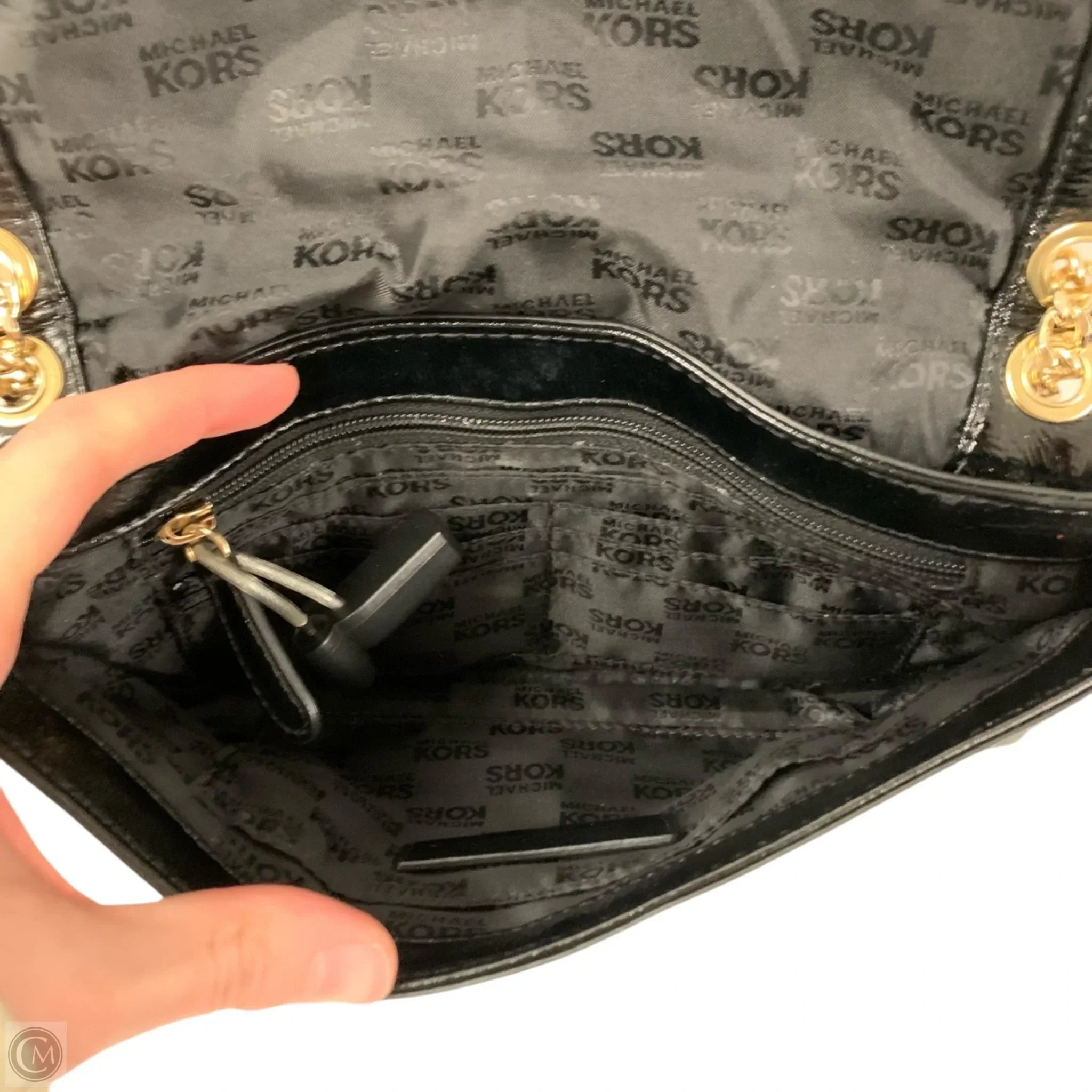 Handbag Designer By Michael Kors, Size: Medium
