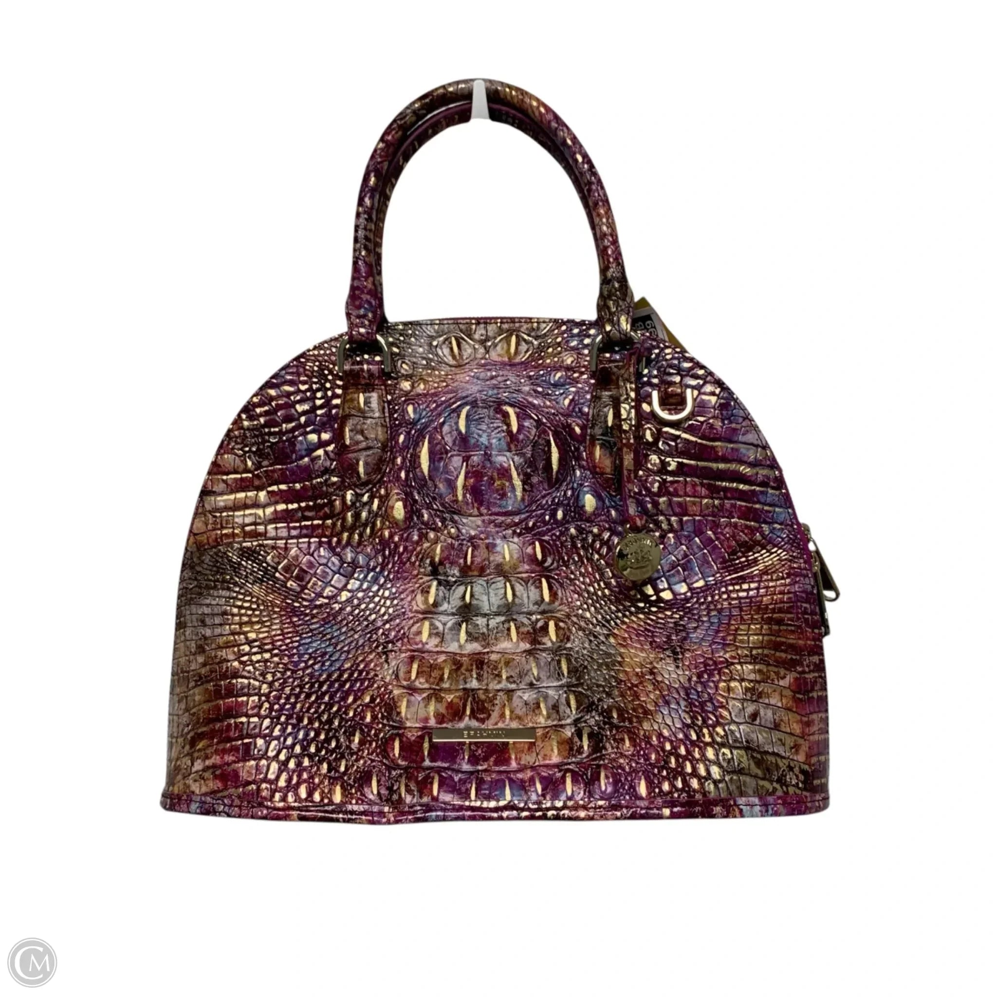 Handbag Designer By Brahmin, Size: Large
