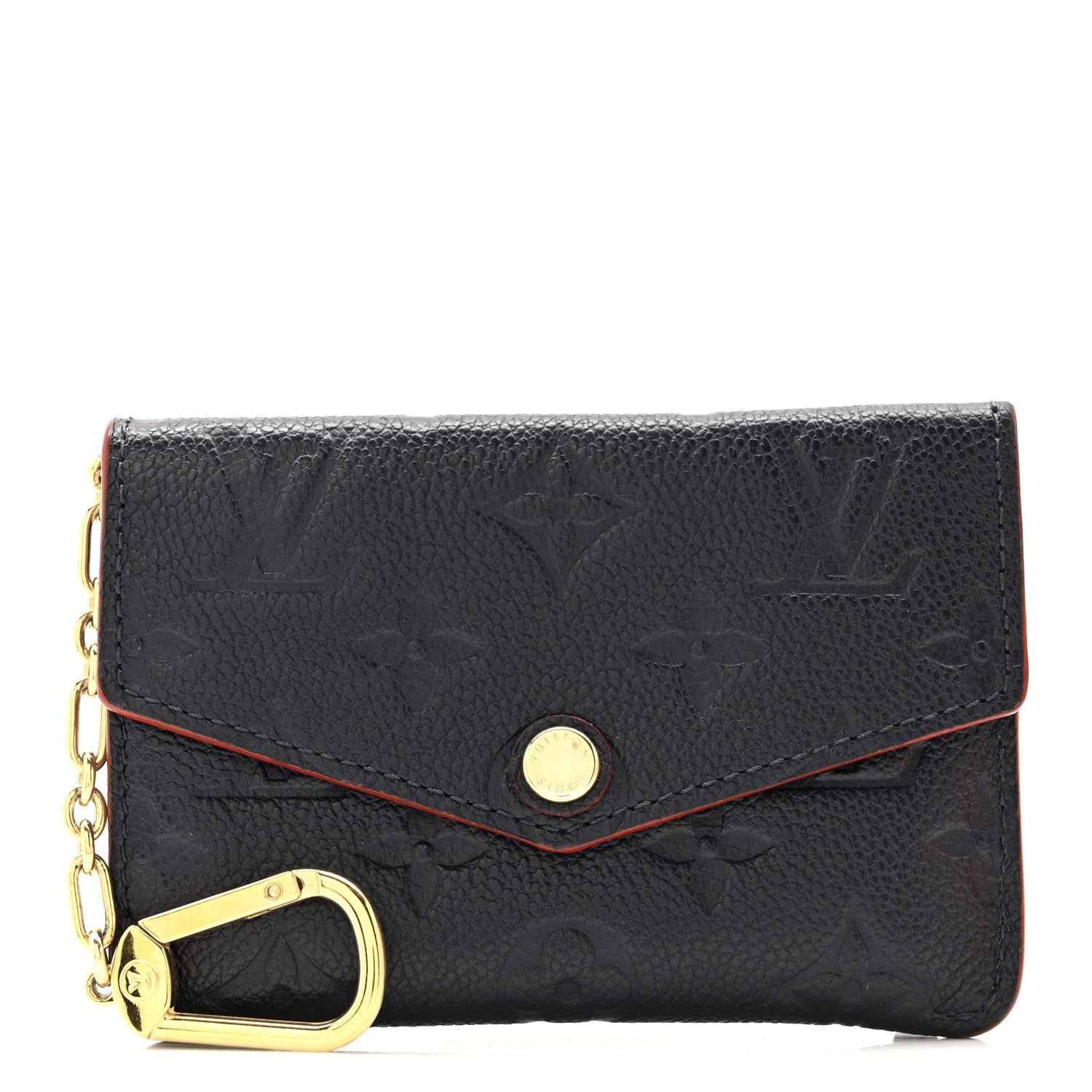 Empreinte Key Pouch Marine Rouge
