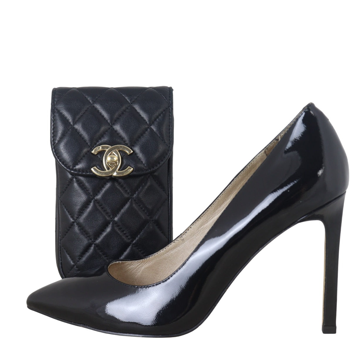 Chanel CC Phone Holder on Chain