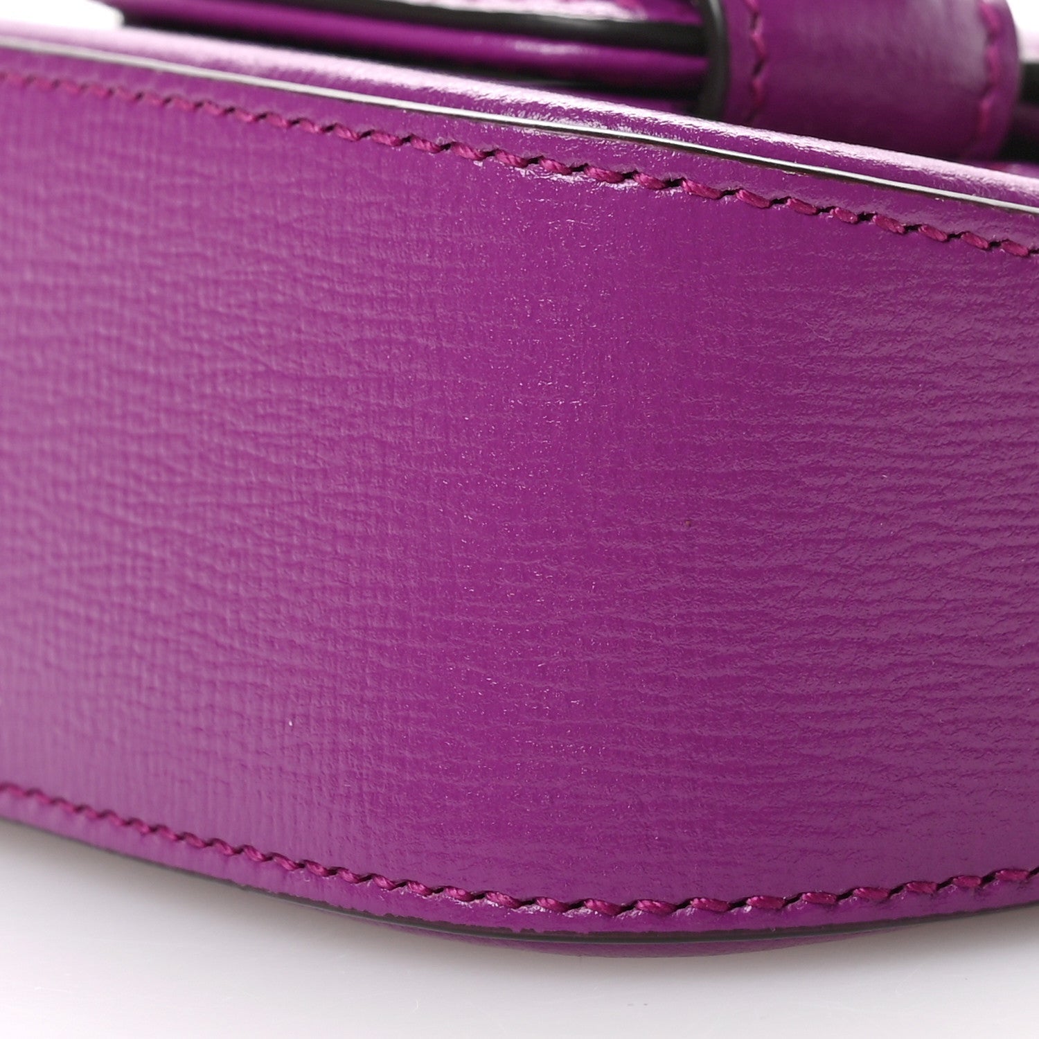 Azalea Calfskin Web Monochrome Horsebit 1955 Wallet On Strap Purple