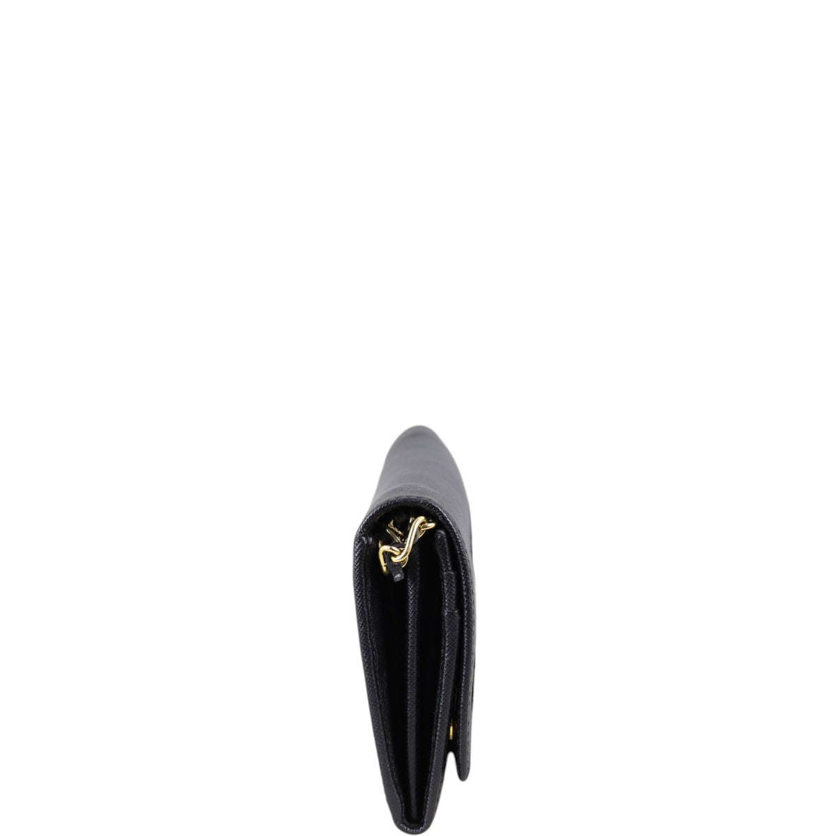 Prada Saffiano Metal Wallet on Chain