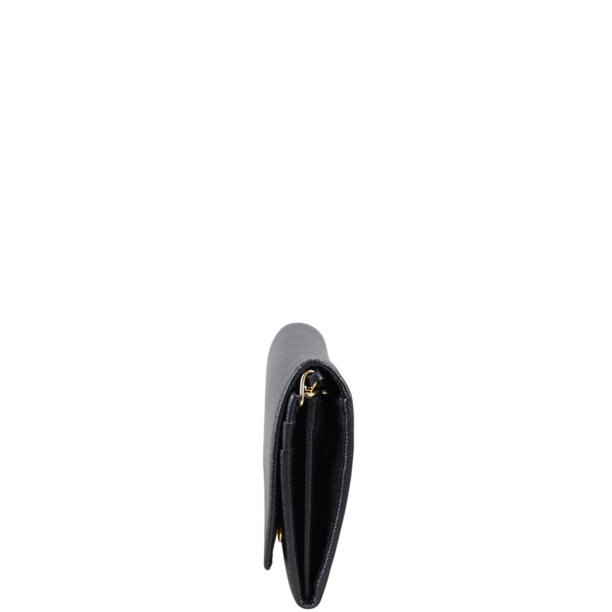 Prada Saffiano Metal Wallet on Chain