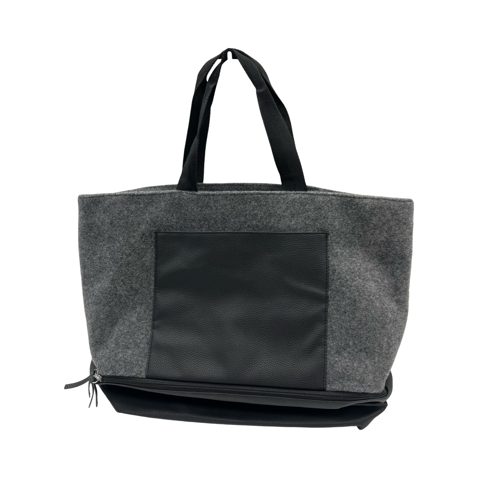 Tote By Clothes Mentor In Grey, Size:Large
