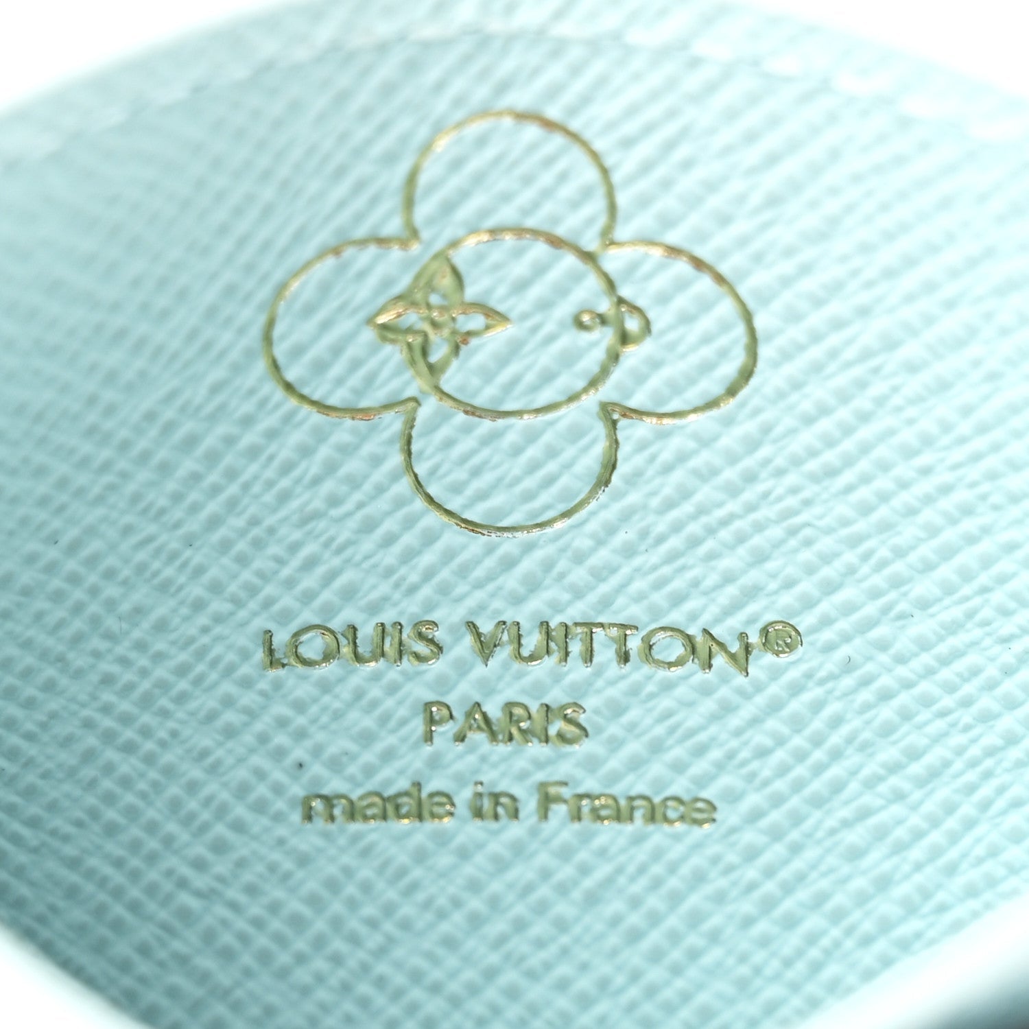 Monogram Vivienne Card Holder Animation Blue