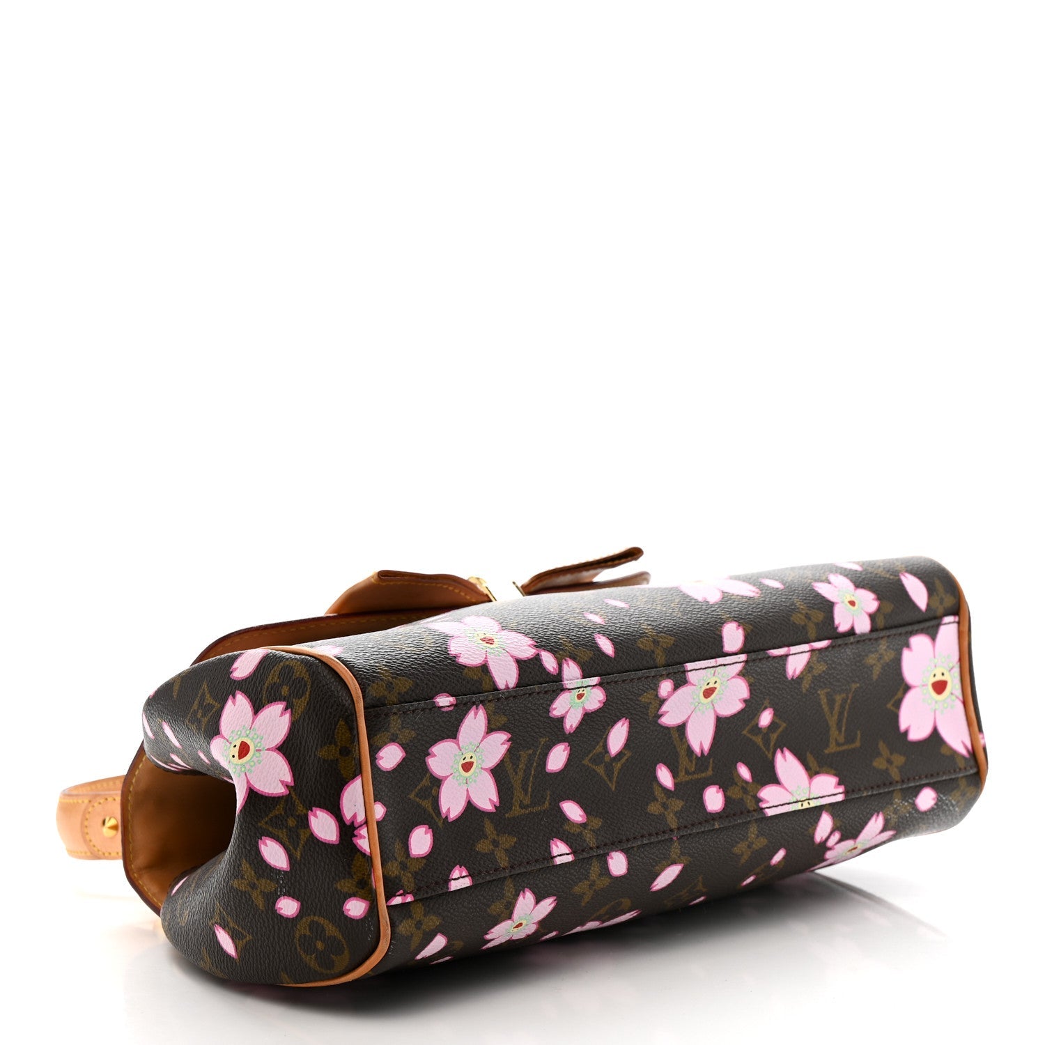 Monogram Cherry Blossom Sac Retro Bag Brown
