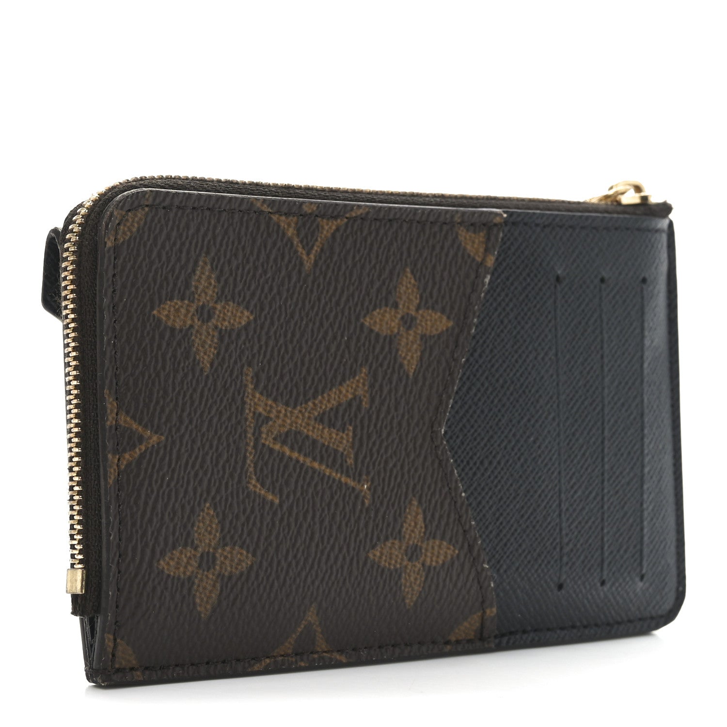 Monogram Recto Verso Card Holder Black