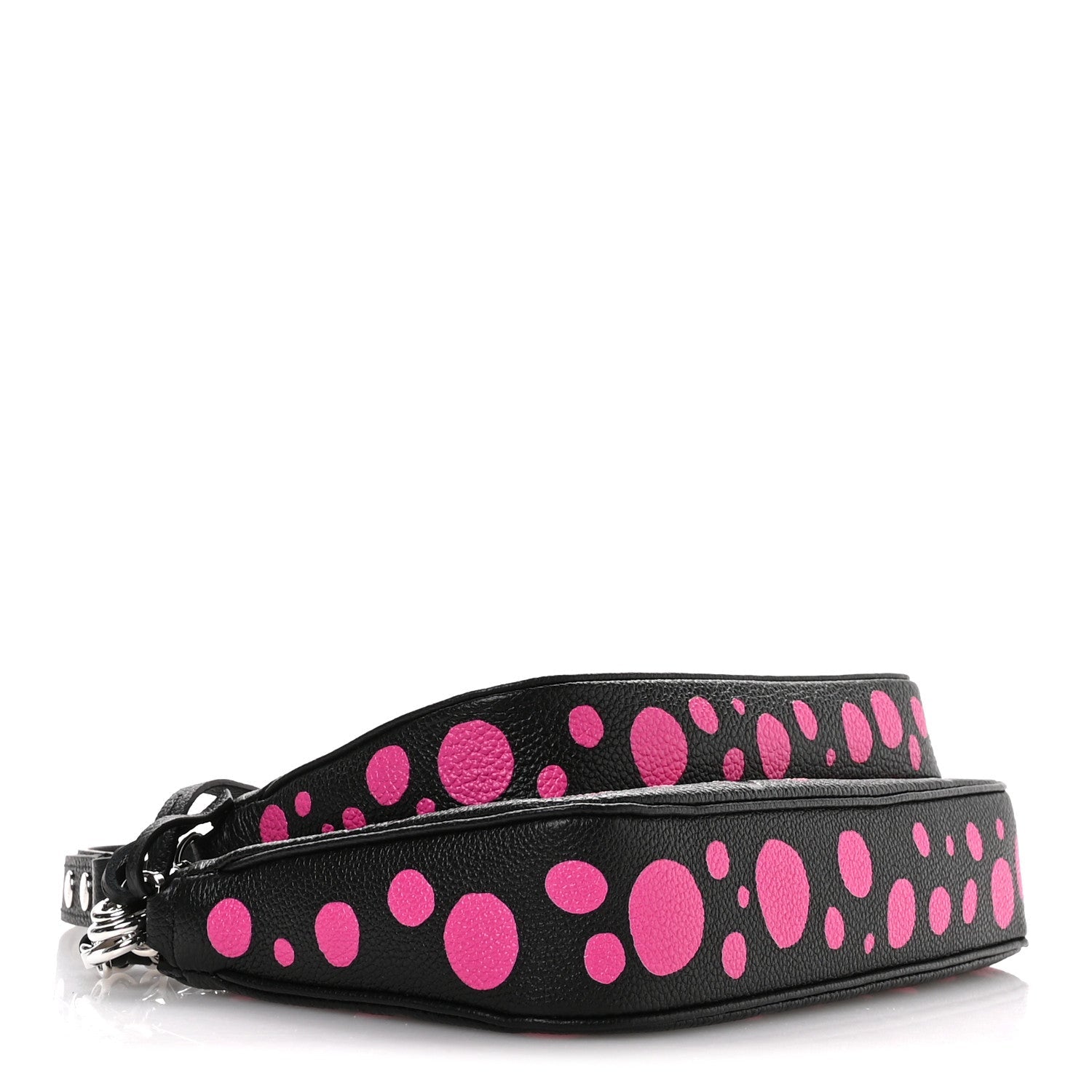 LV X YK Empreinte Multi Pochette Accessories Black Fuchsia