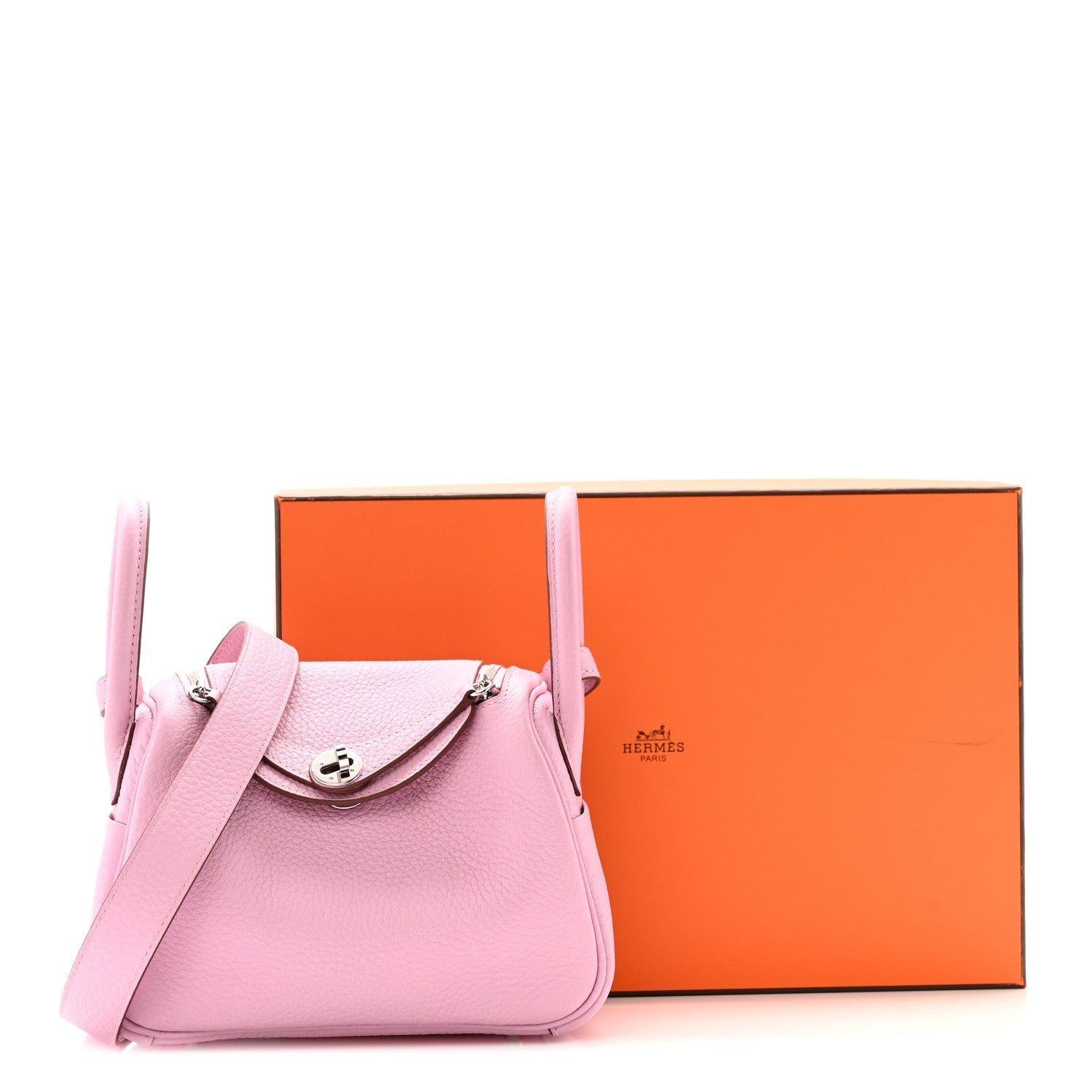 Taurillon Clemence Mini Lindy 20 Mauve Sylvestre