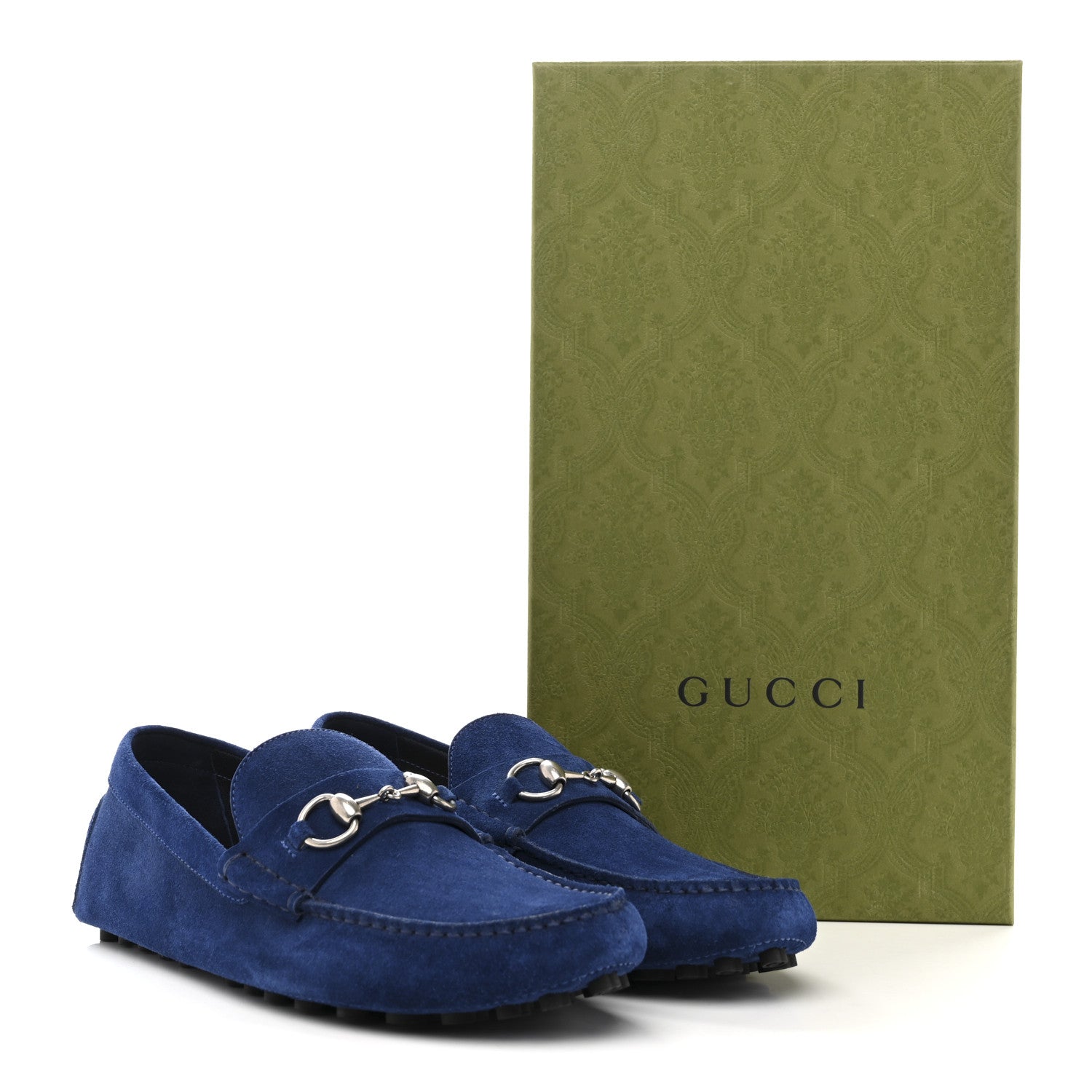 Suede Mens Horsebit Driver Loafers 8 Royale